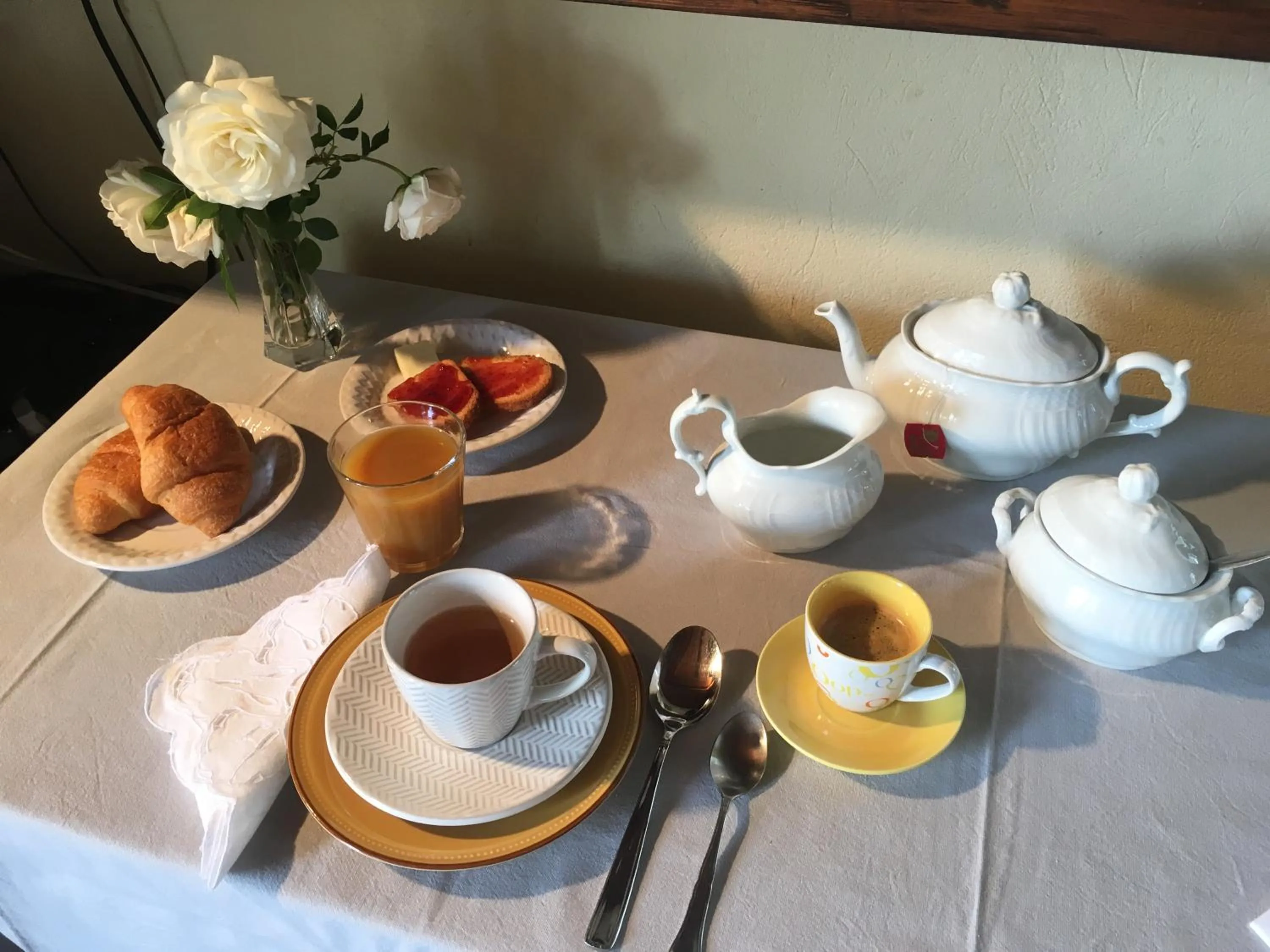 Food and drinks in B&B Gira-Sole