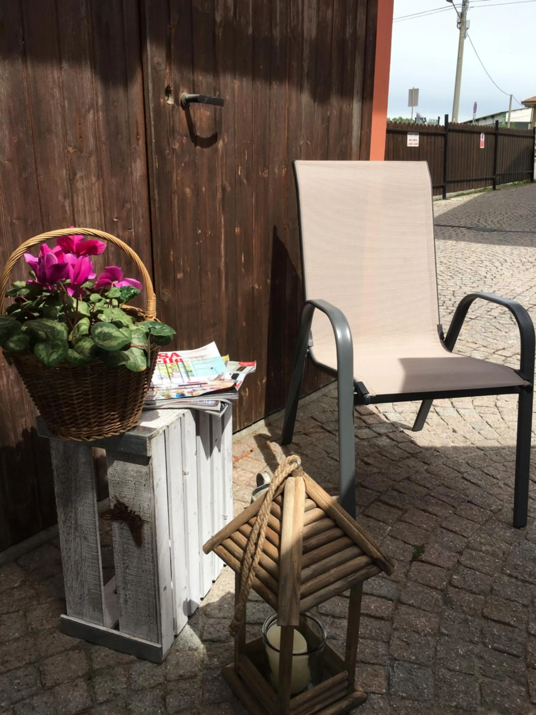 Patio in B&B Gira-Sole