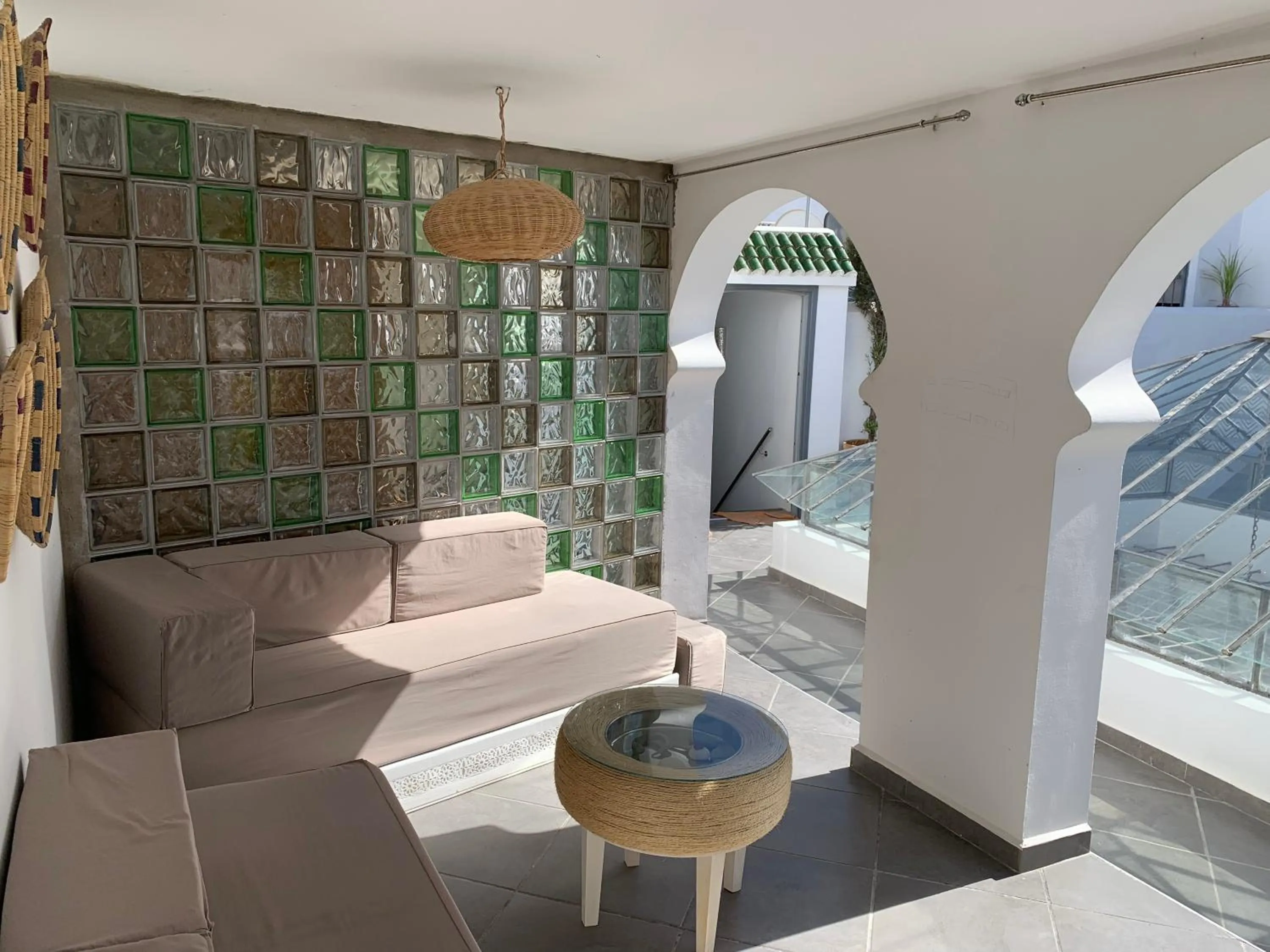 Balcony/Terrace in Riad Aziman