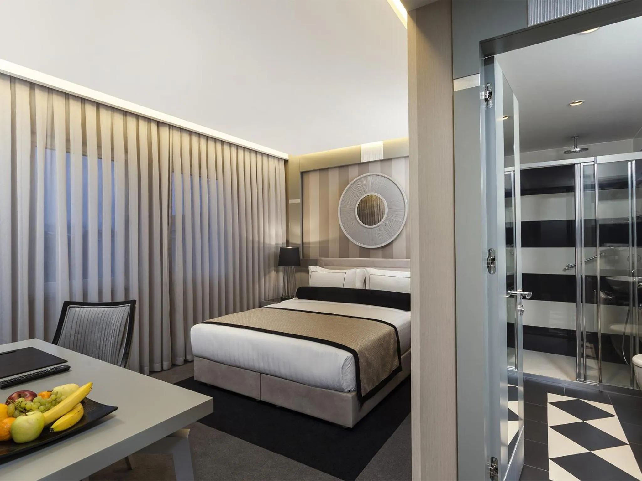 Bed in Ramada Hotel & Suites Sisli
