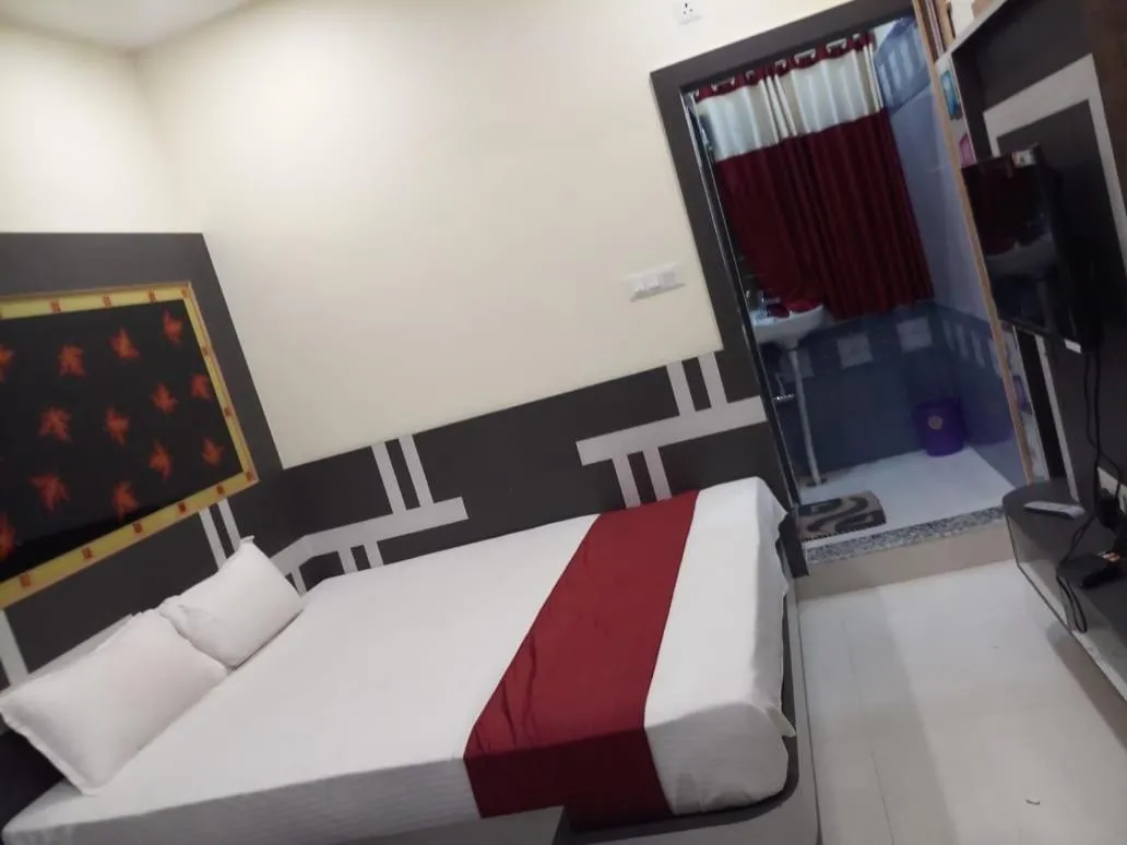 Bed in HOTEL R K RESIDENCY MUZAFFARPUR