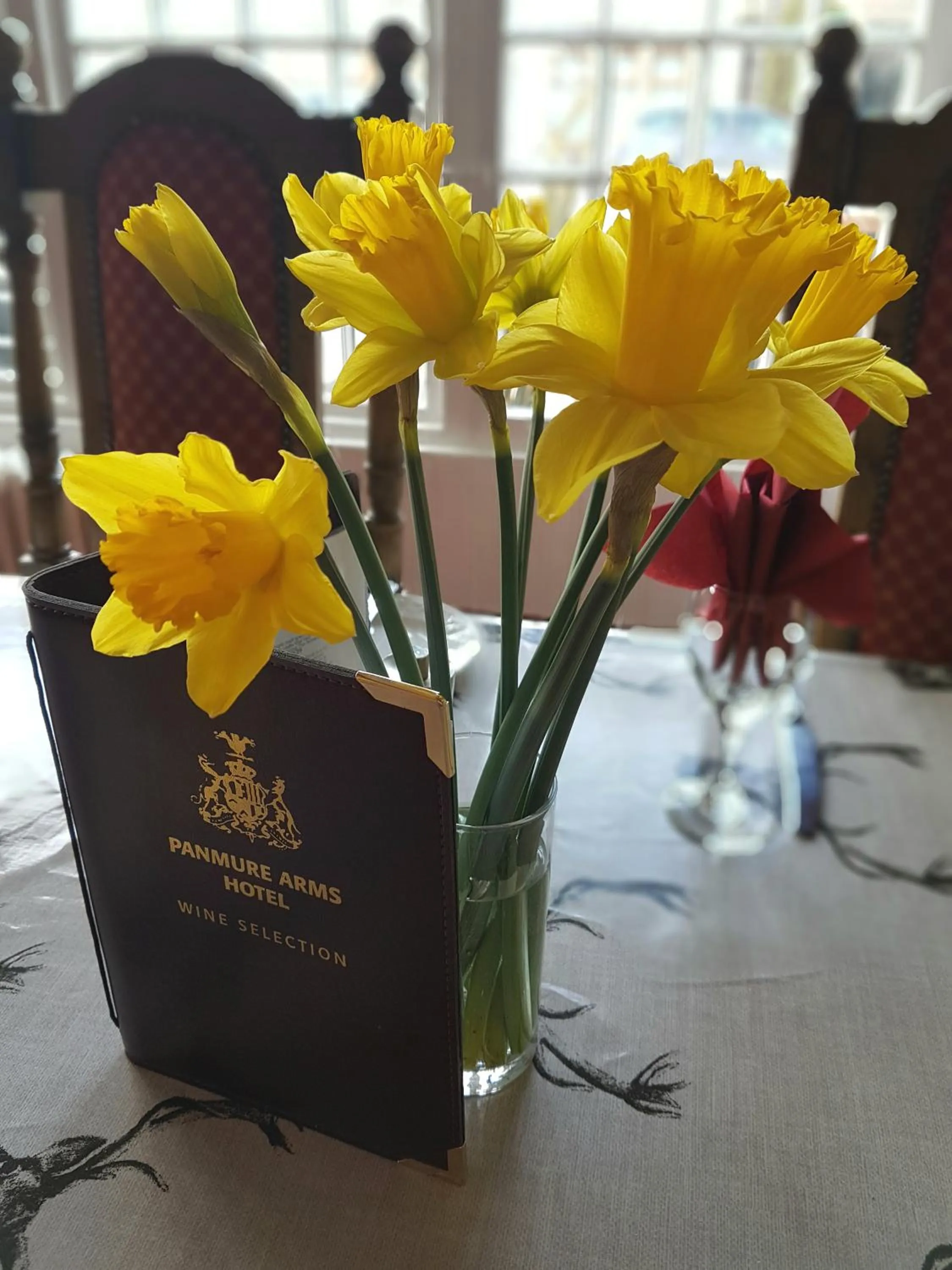 Spring in The Panmure Arms Hotel