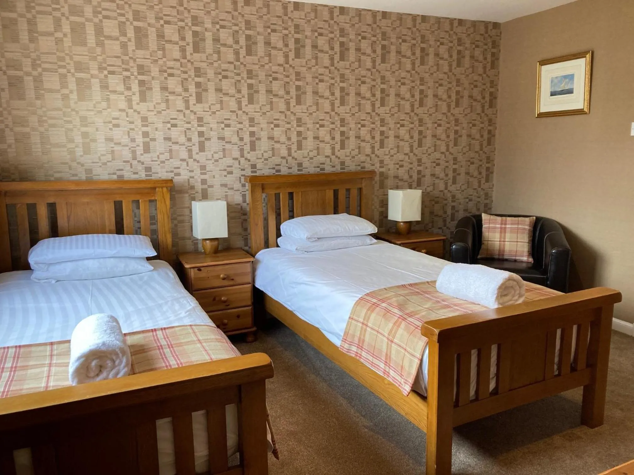 Bedroom, Bed in The Panmure Arms Hotel