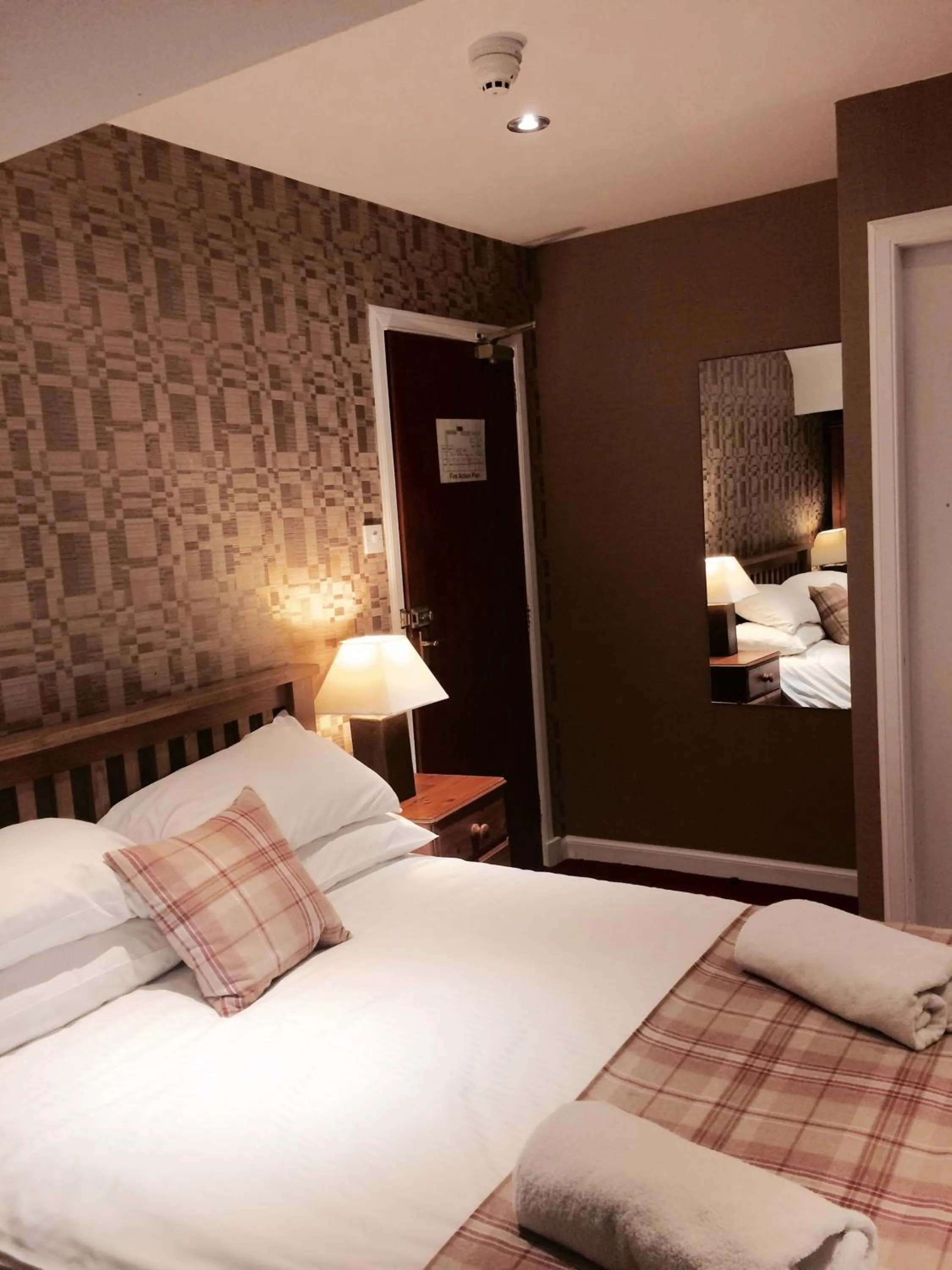 Bed in The Panmure Arms Hotel