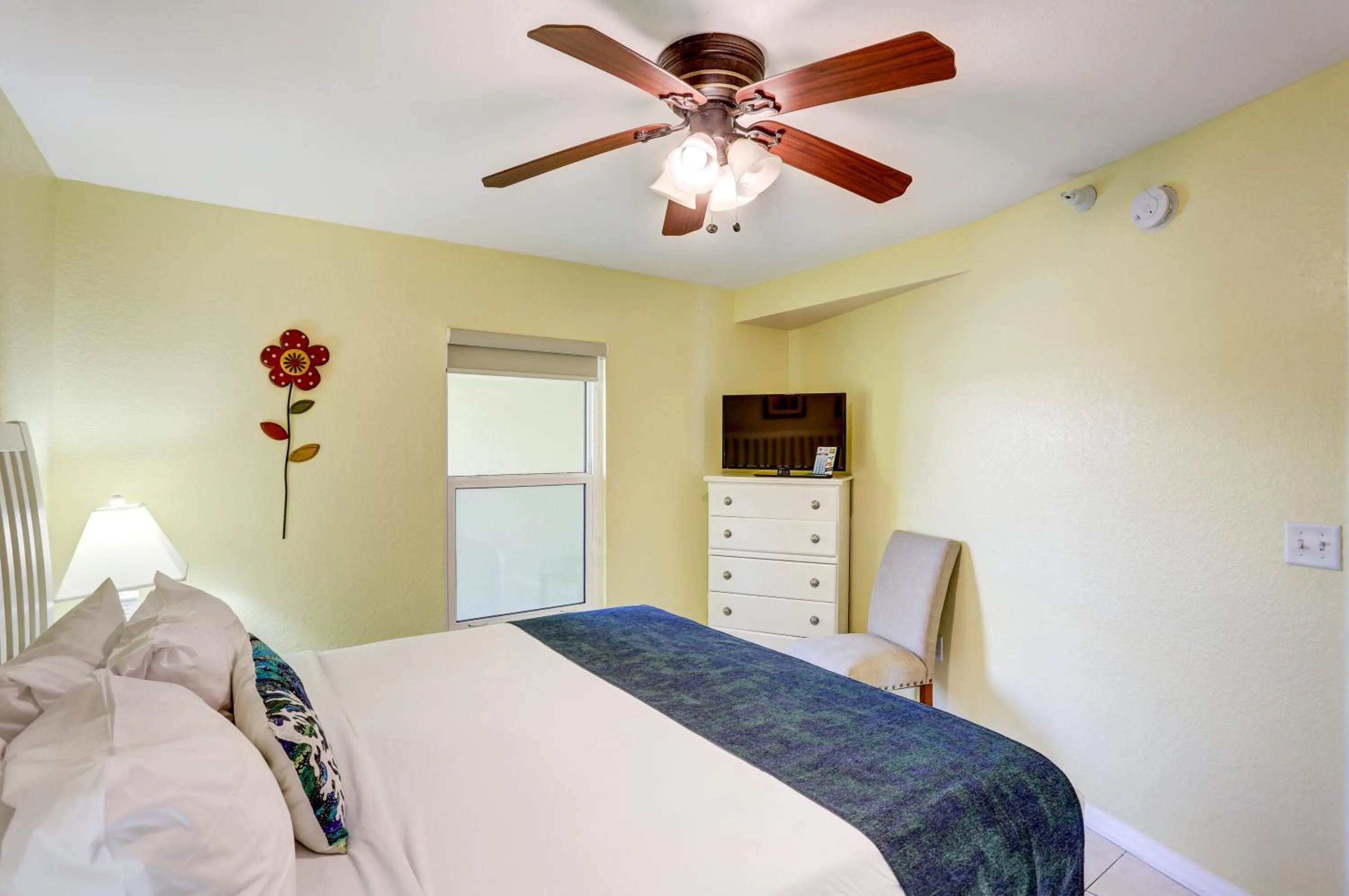 Bed in South Beach Condo Hotel by Travel Resort Services, Inc.