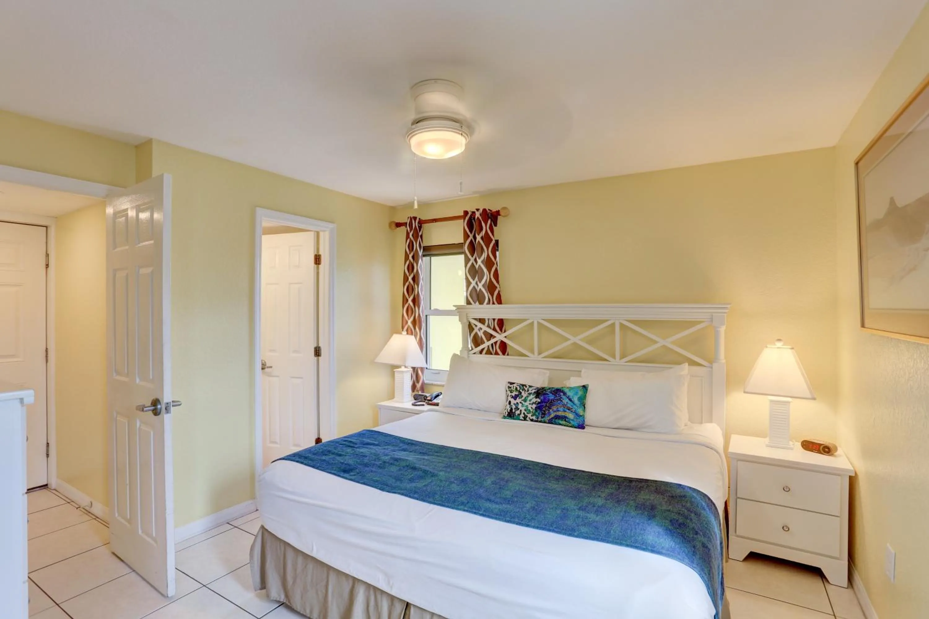 Bed in South Beach Condo Hotel by Travel Resort Services, Inc.