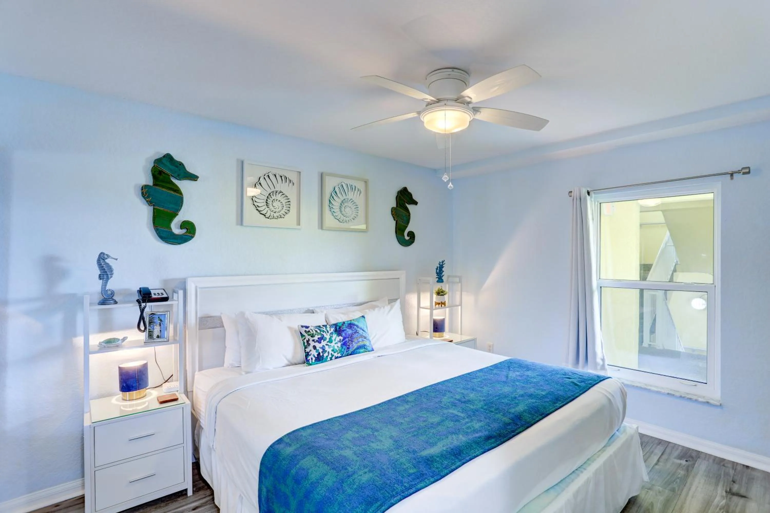 Bed in South Beach Condo Hotel by Travel Resort Services, Inc.