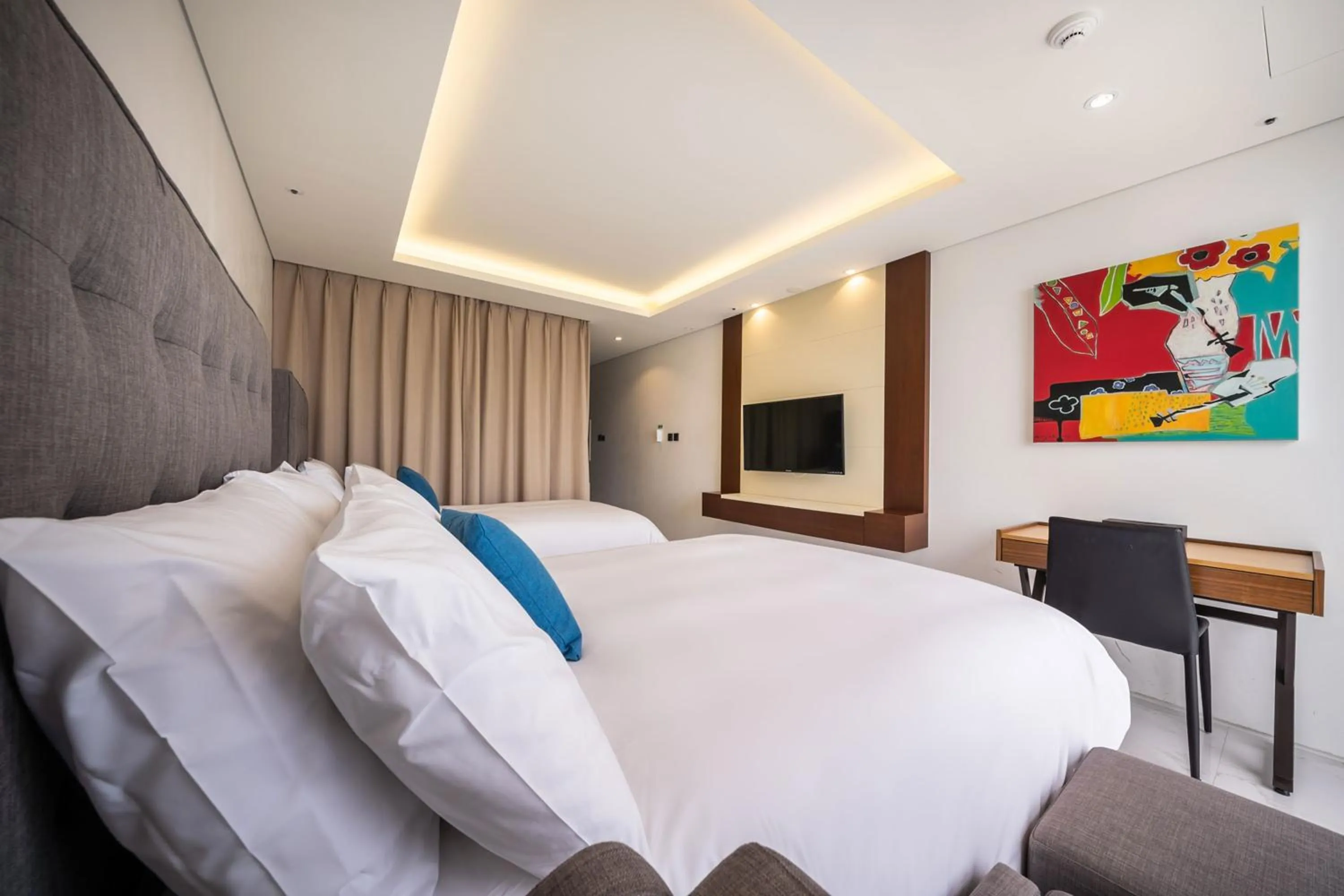 Bedroom, Bed in Sweetmay Seogwipo