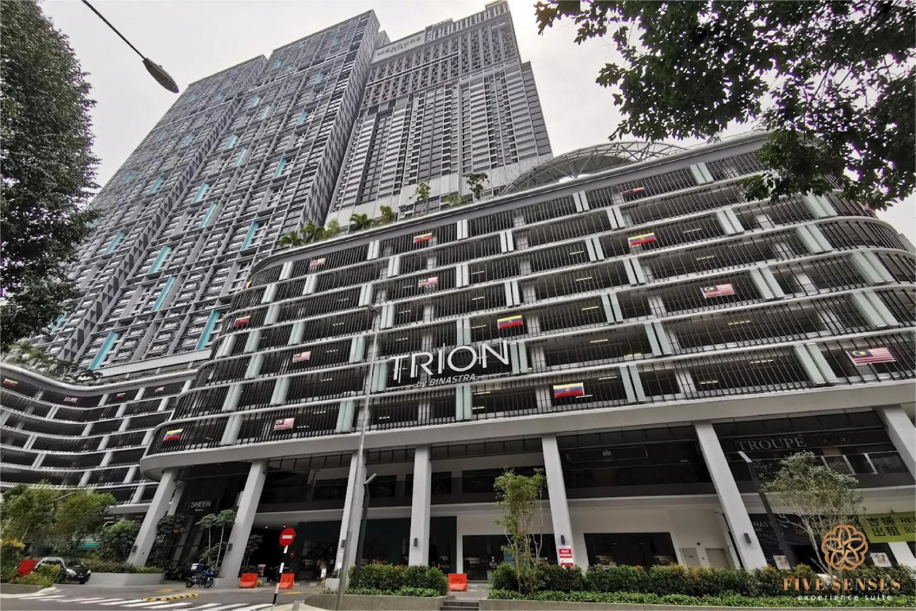 Property building in Trion One Suites Kuala Lumpur by Five Senses