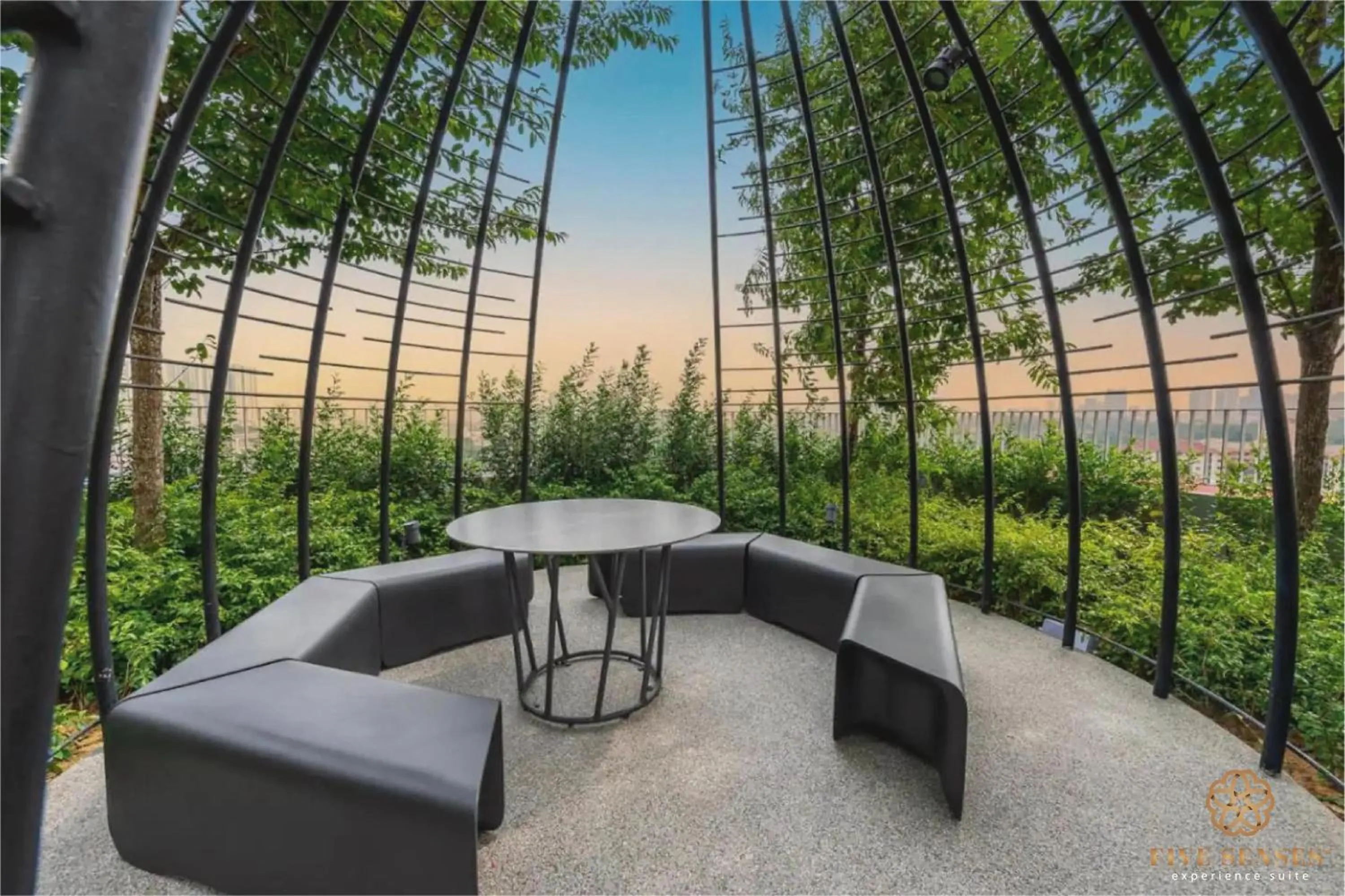 Garden in Trion One Suites Kuala Lumpur by Five Senses