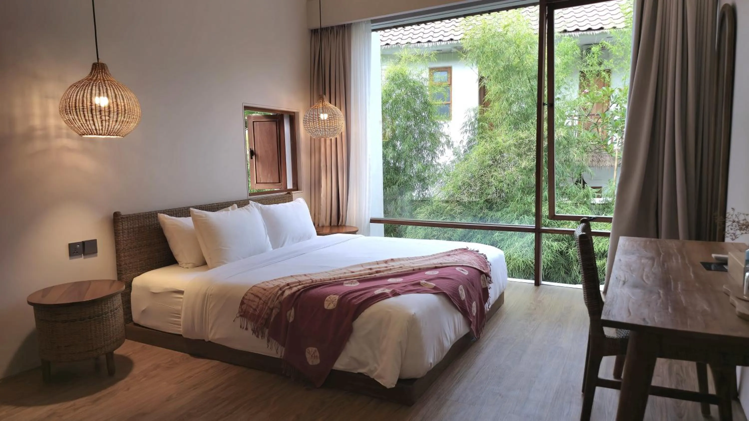 Bedroom, Bed in Pulang Villas Private Pool, Pererenan