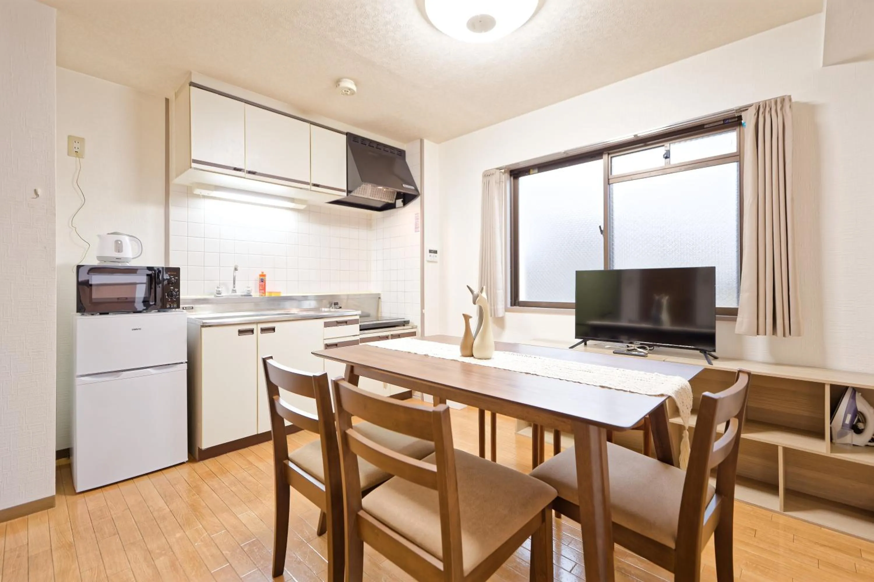 Kitchen or kitchenette in Shinjuku Waseda Earthtone Apartment