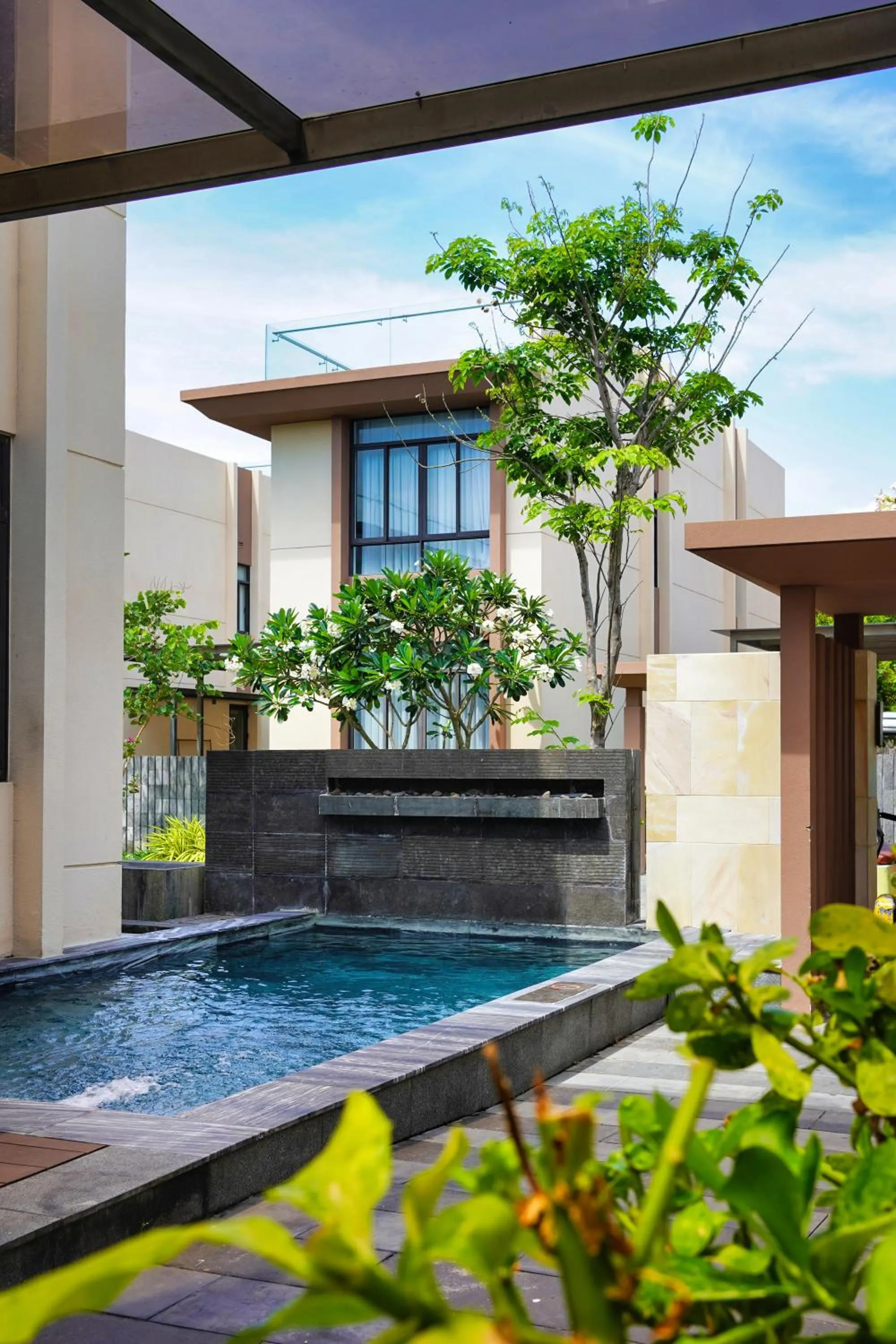 Patio in Seascape Villas In Long Beach Cam Ranh