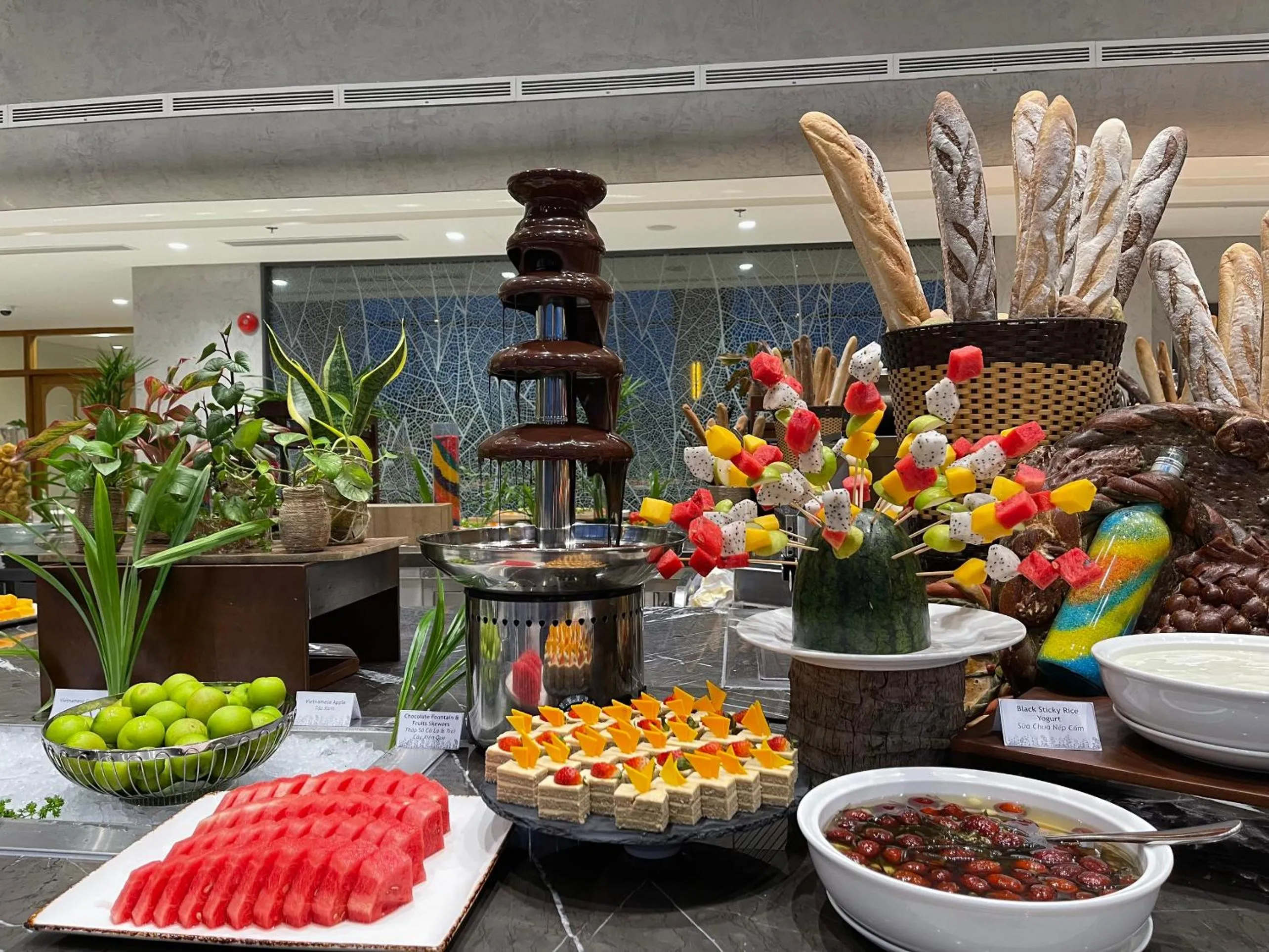 Breakfast in Seascape Villas In Long Beach Cam Ranh