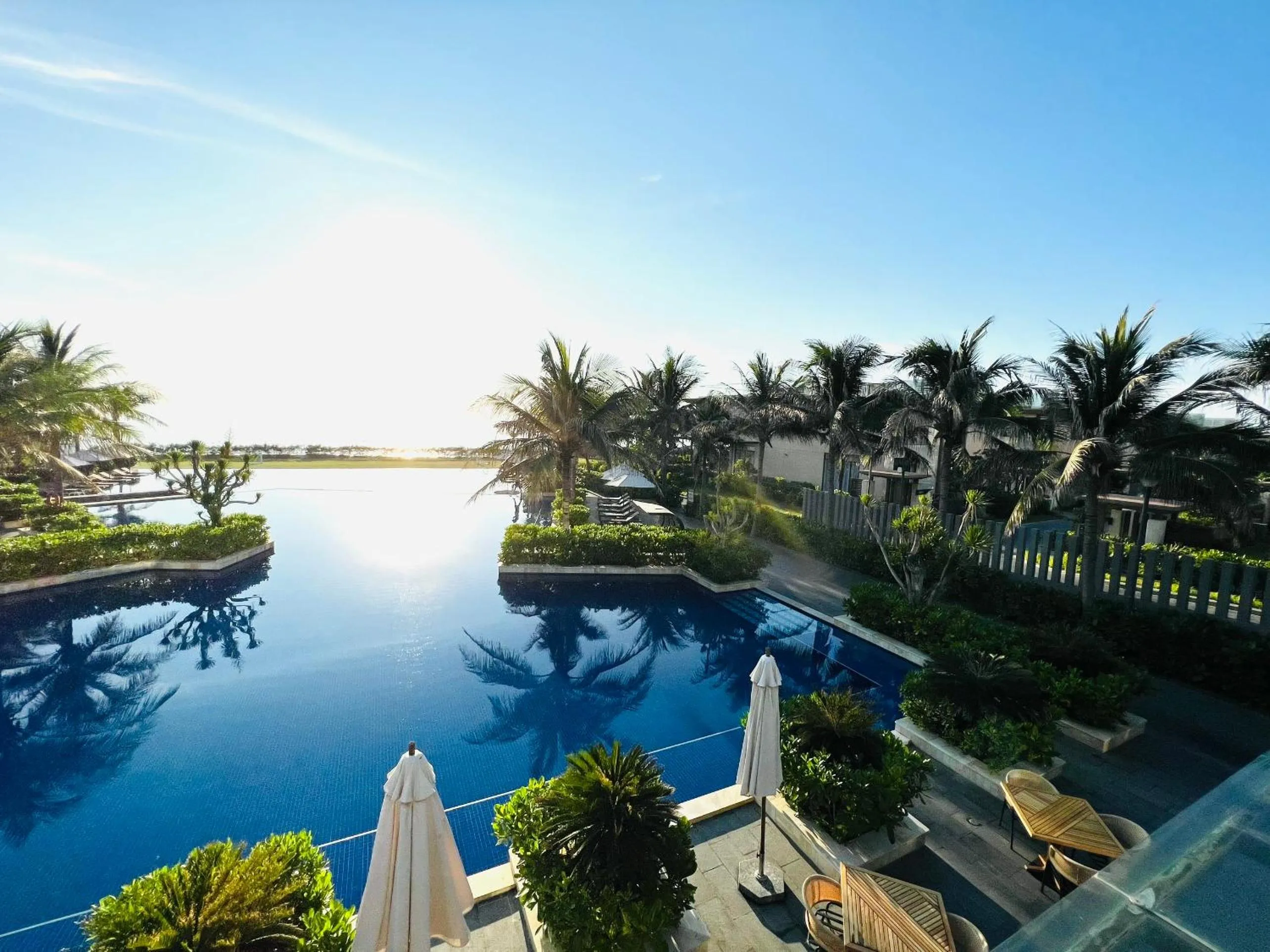 Pool view in Seascape Villas In Long Beach Cam Ranh