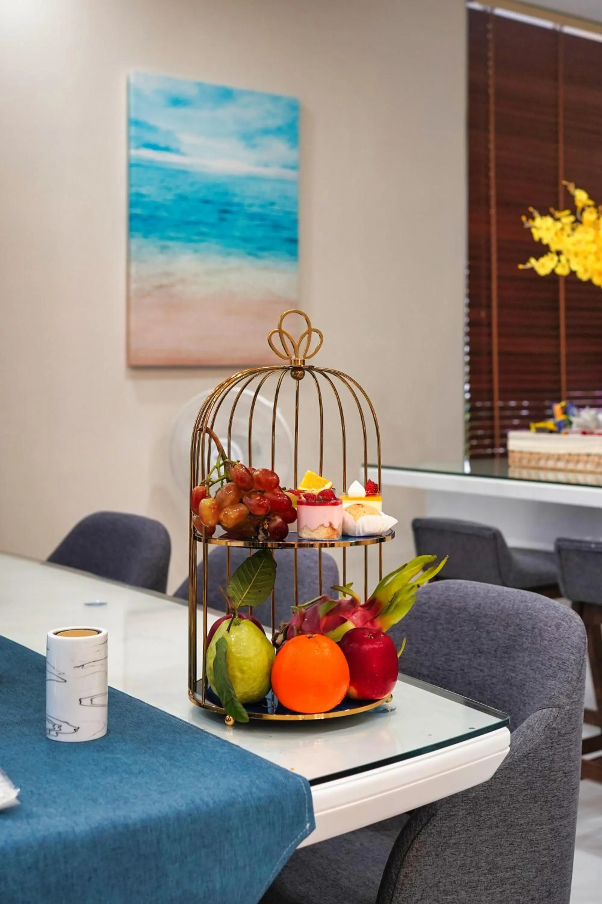 Living room in Seascape Villas In Long Beach Cam Ranh