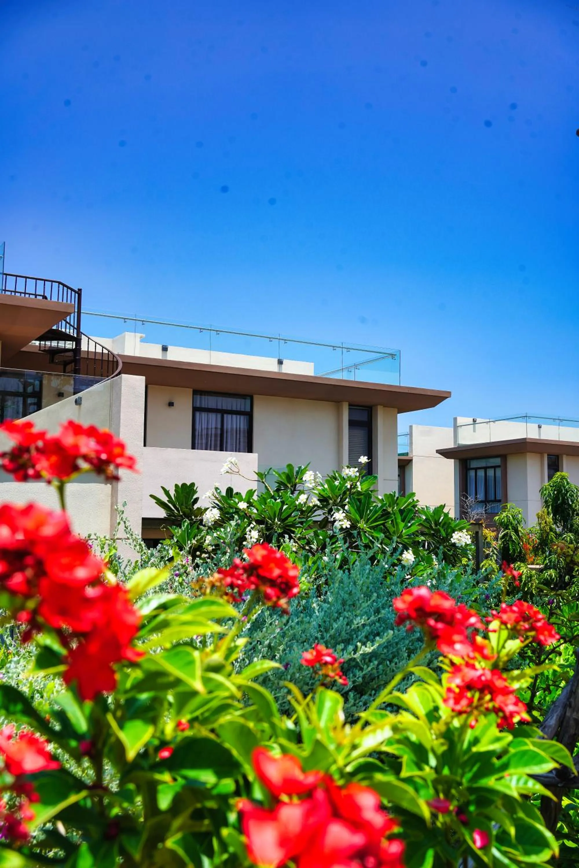 Garden in Seascape Villas In Long Beach Cam Ranh