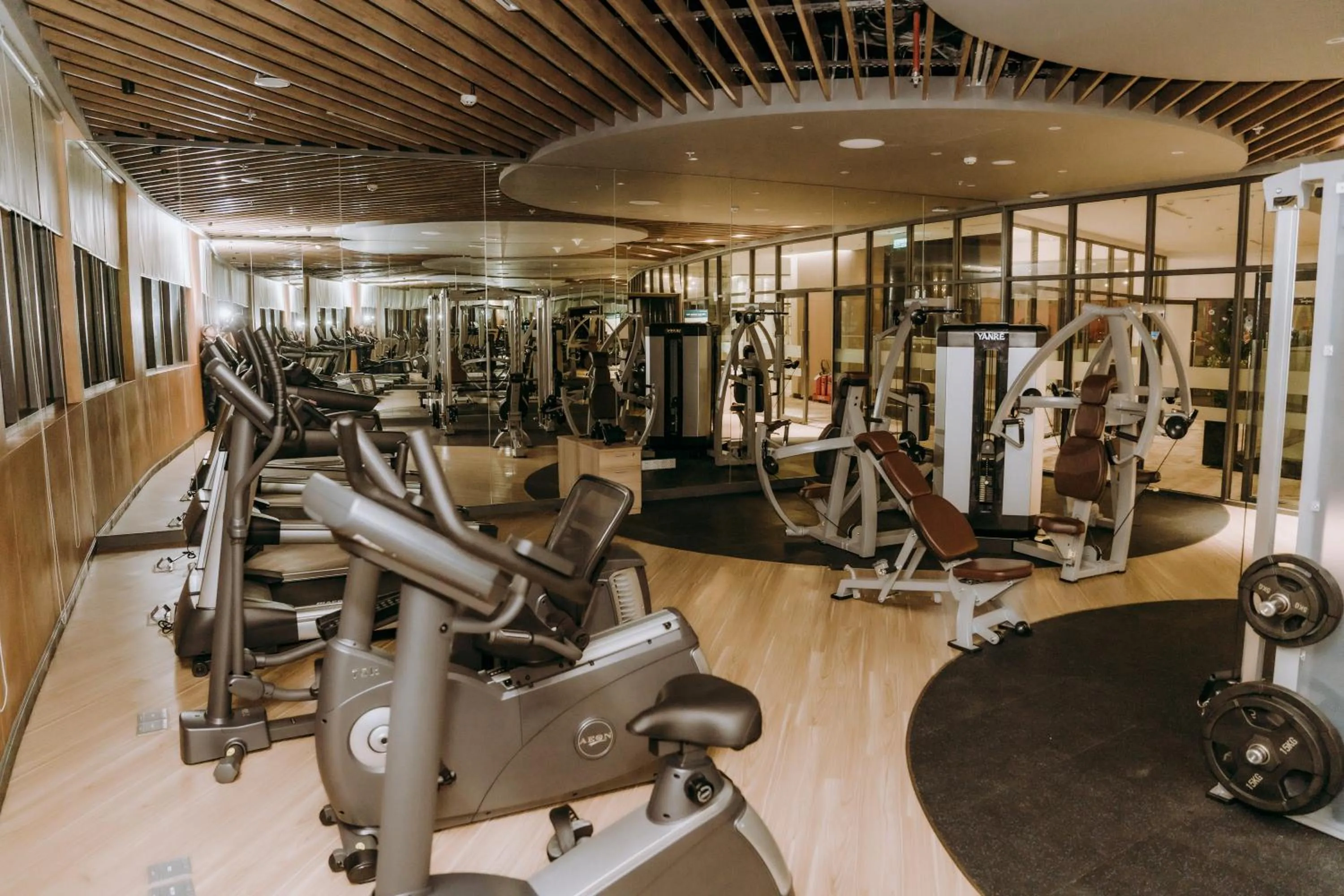 Fitness centre/facilities in Seascape Villas In Long Beach Cam Ranh