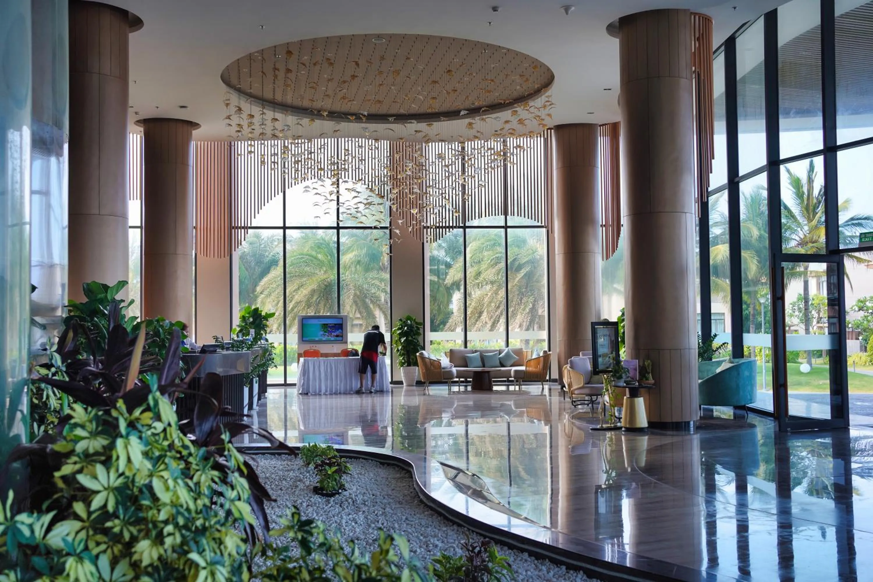 Lobby or reception in Seascape Villas In Long Beach Cam Ranh