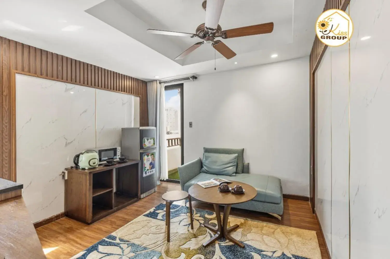 One-Bedroom Apartment with Balcony and City View in Tokyo Boutique Front Beach Hotel One-Bedroom Apartment with Balcony and City View in Tokyo Boutique Front Beach Hotel