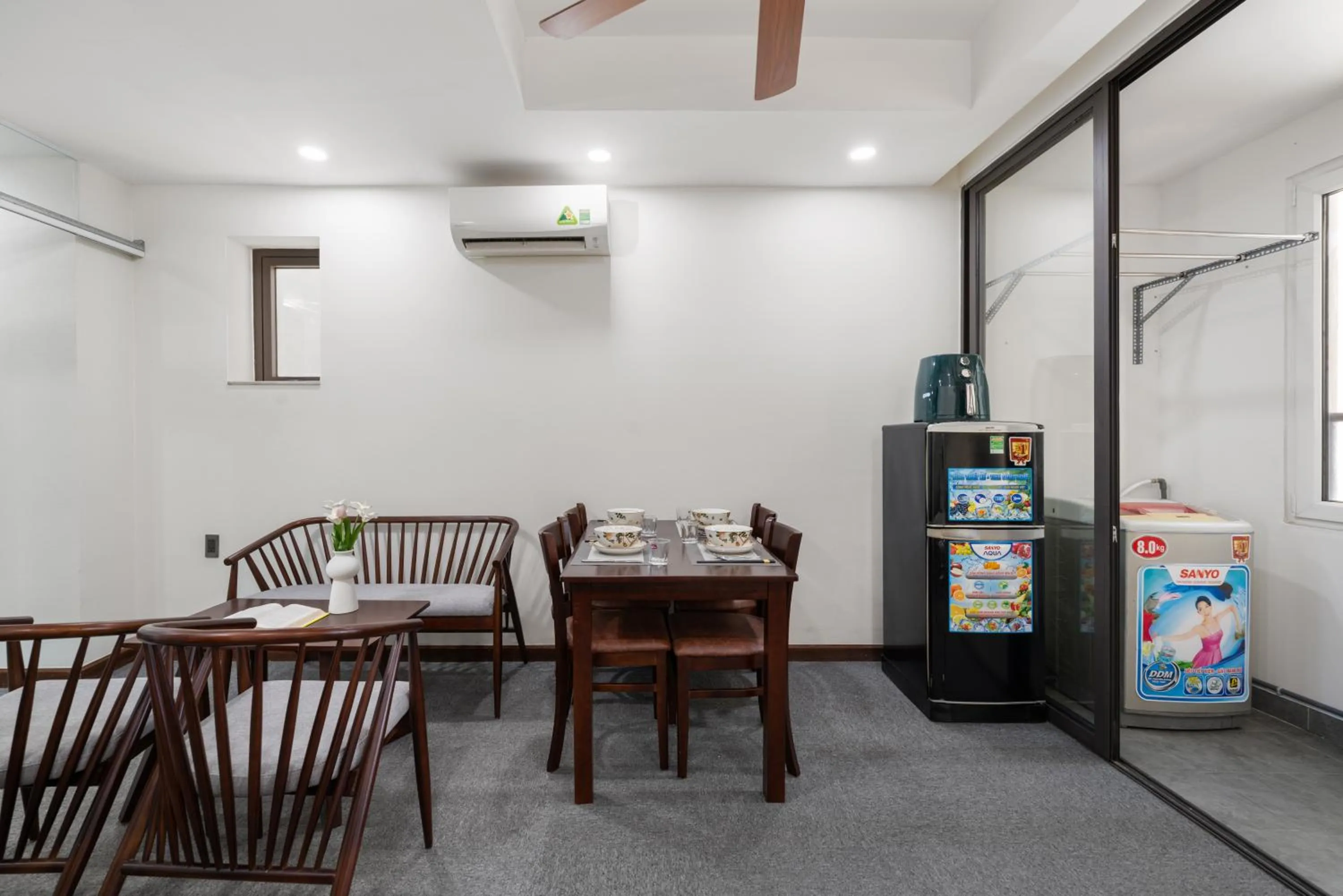 Seating area in Tokyo Boutique Front Beach Hotel