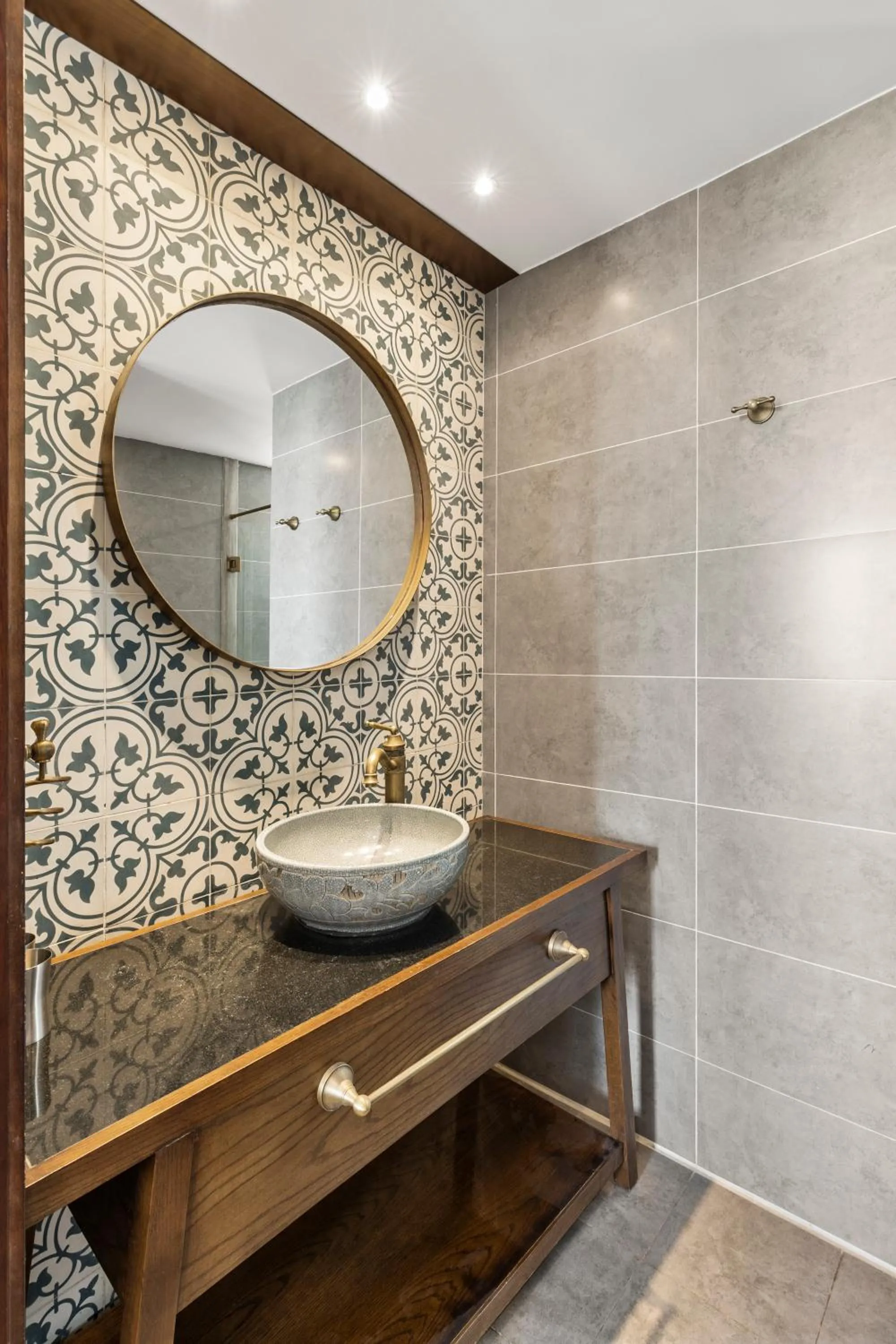 Bathroom in Tokyo Boutique Front Beach Hotel