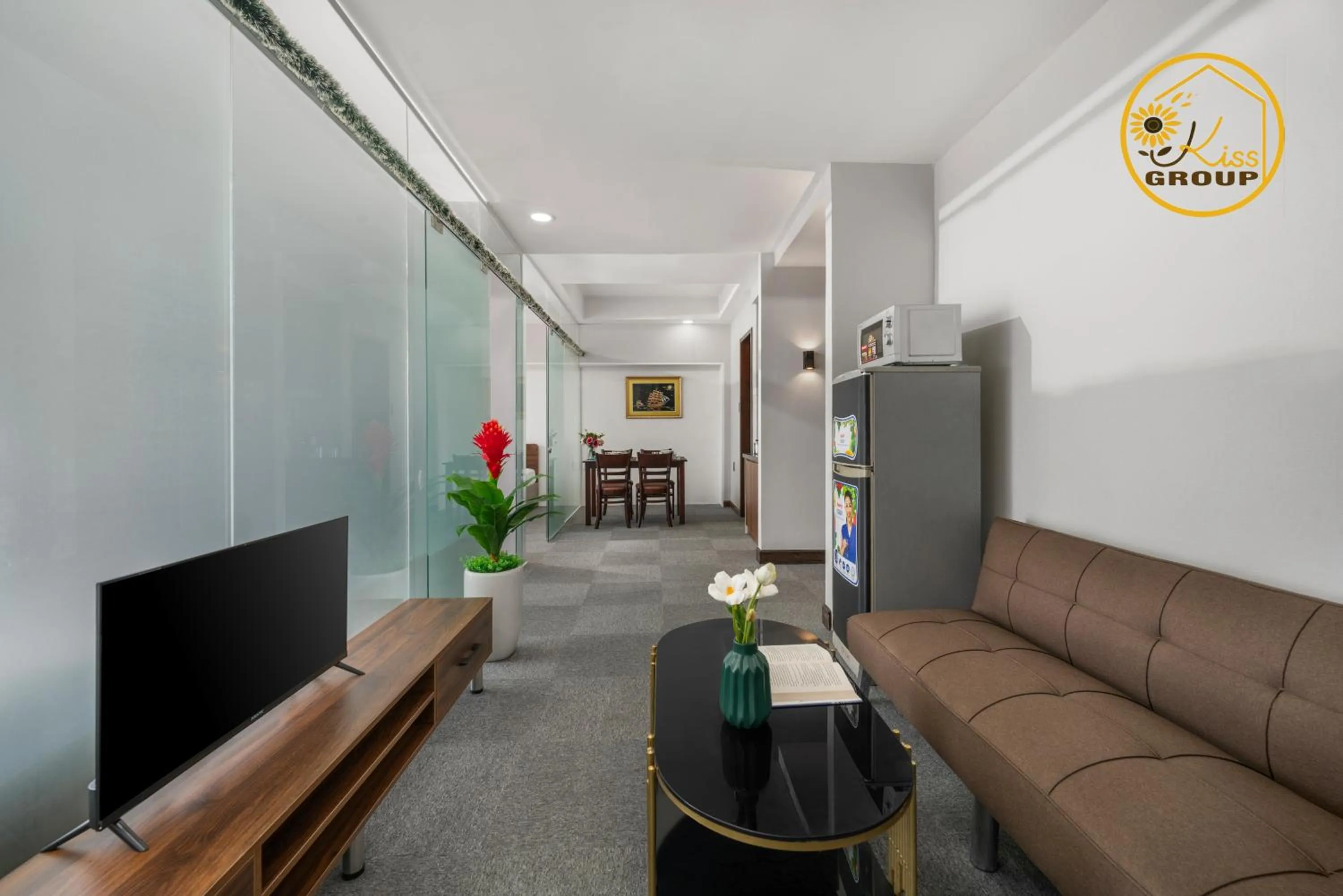 Living room in Tokyo Boutique Front Beach Hotel