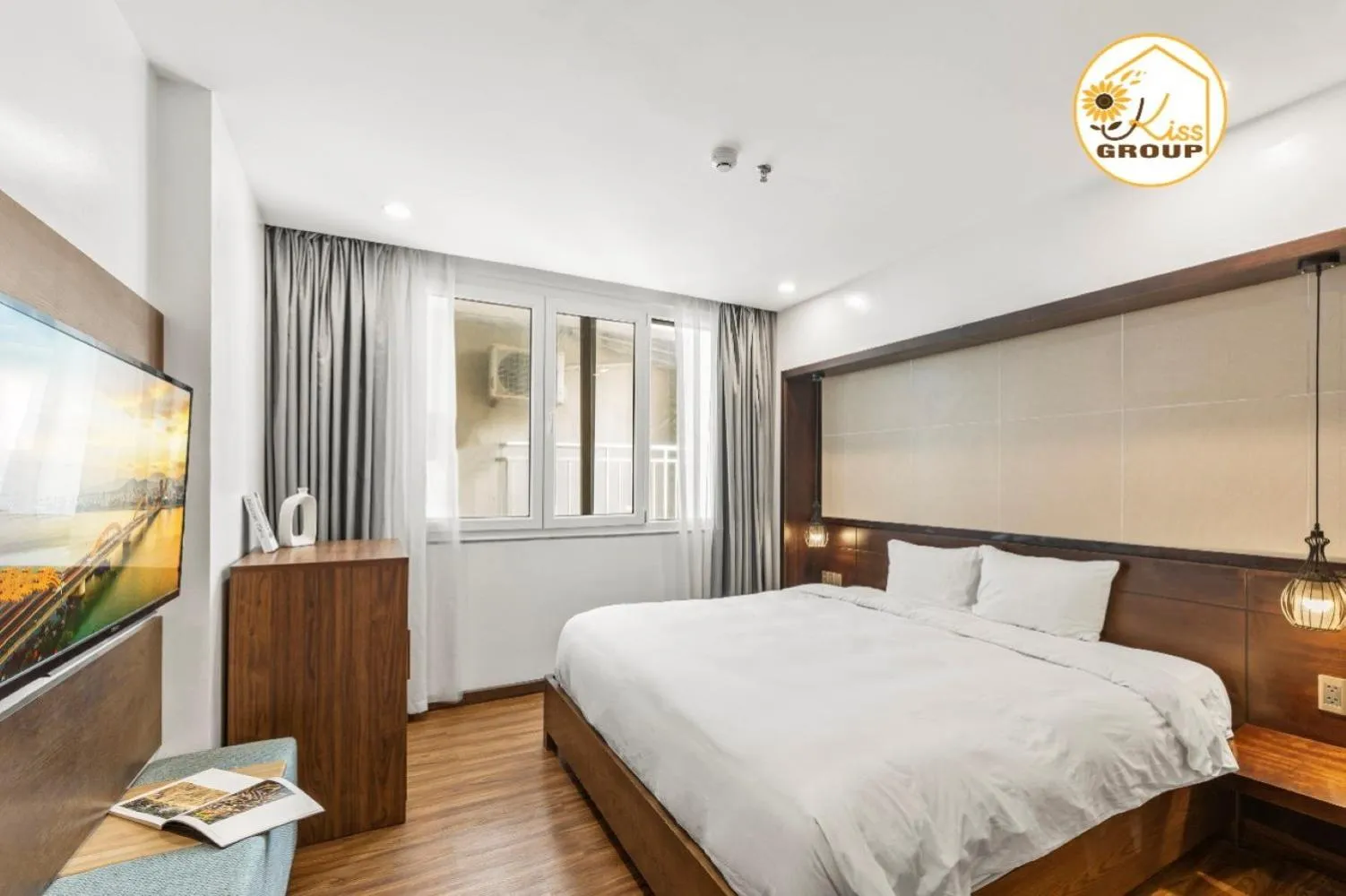 Bed in Tokyo Boutique Front Beach Hotel