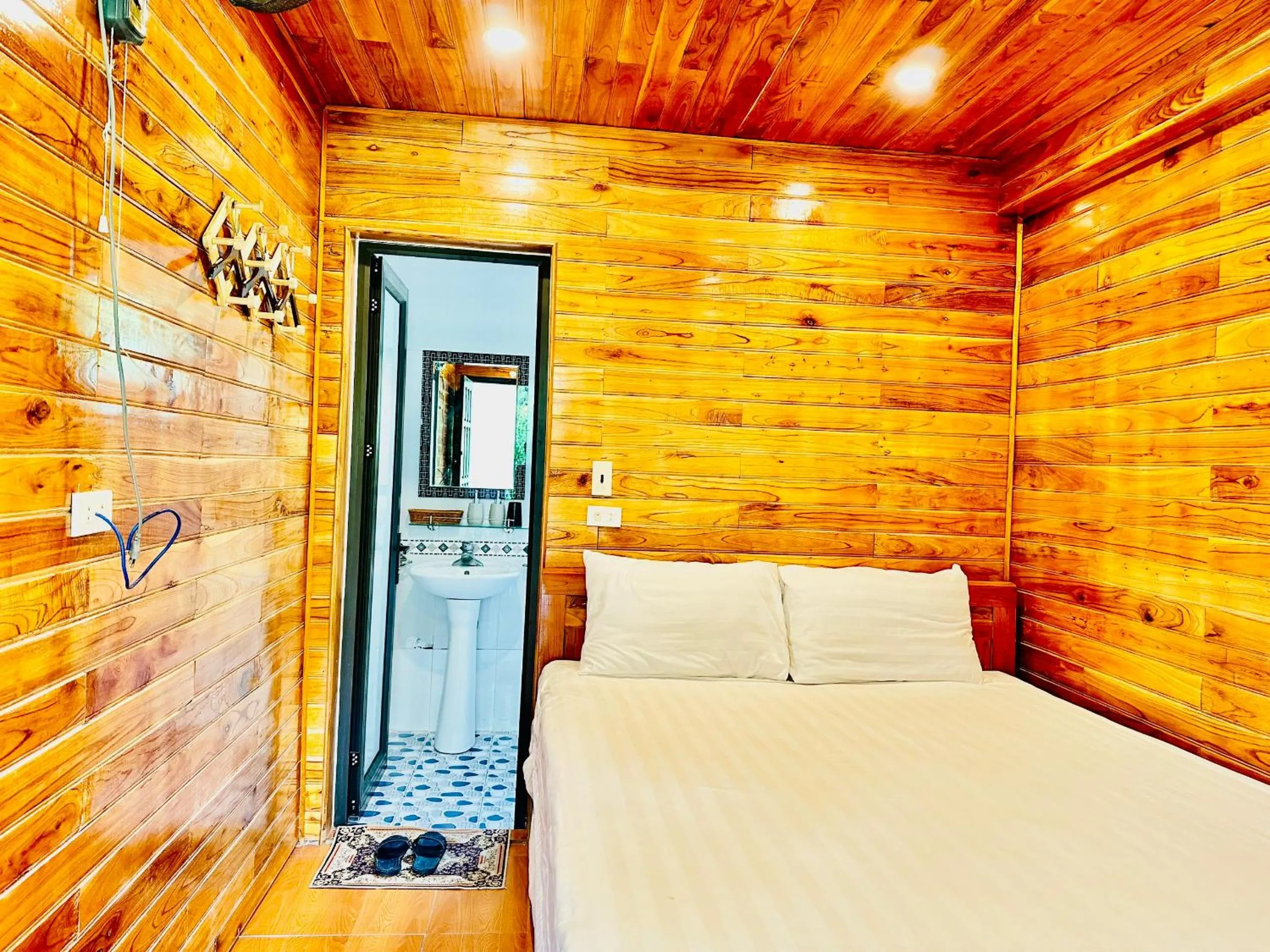 Bed in Cao Thạch Homestay