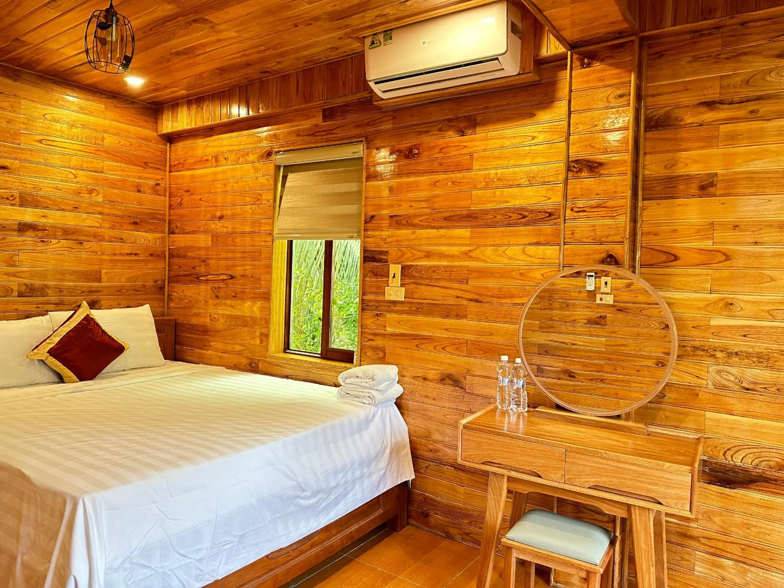Bed in Cao Thạch Homestay