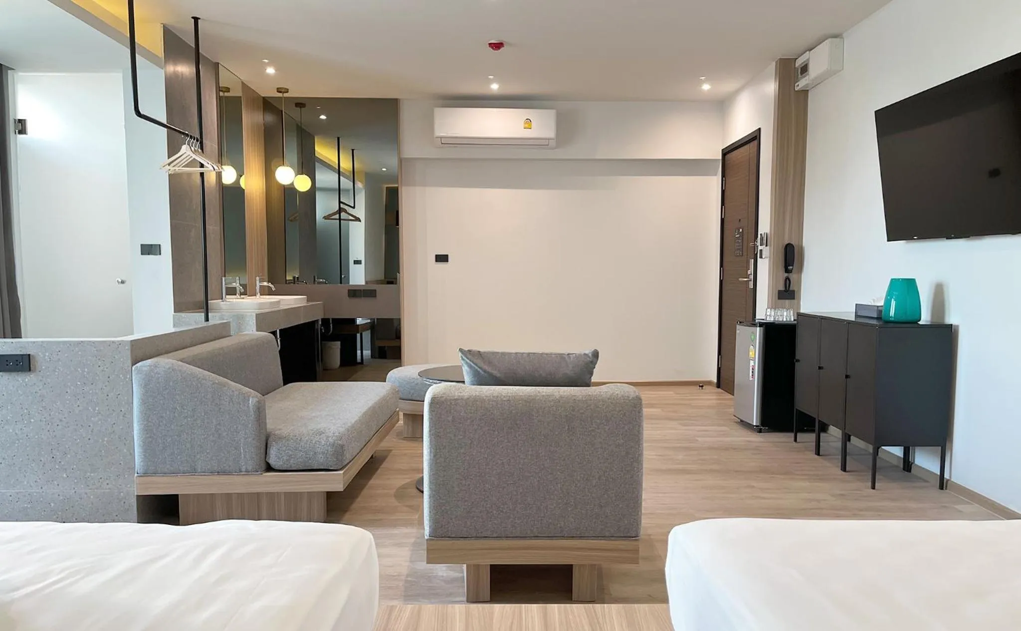 Living room in Hatyai Midtown Hotel