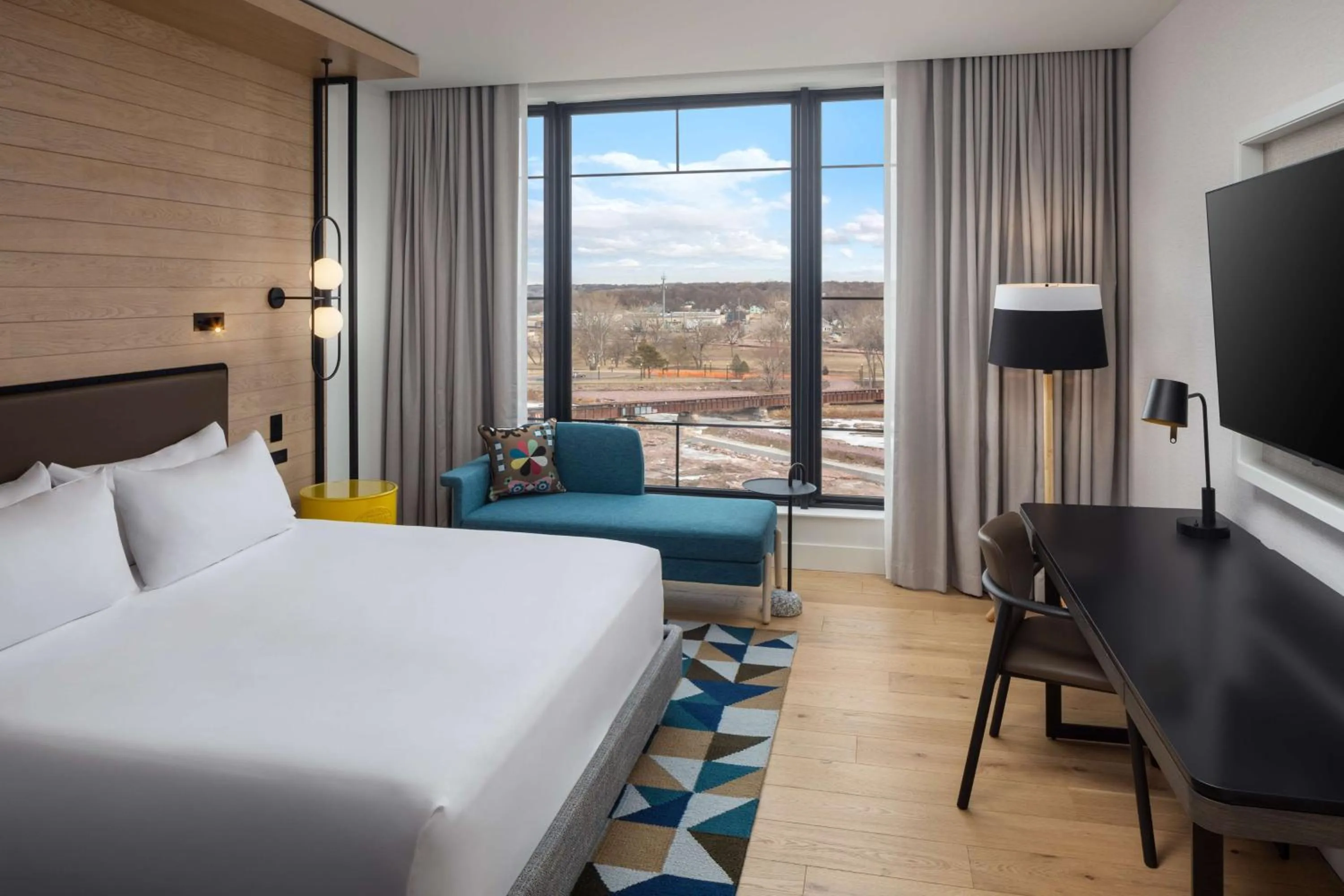 Bed in Canopy By Hilton Sioux Falls Downtown