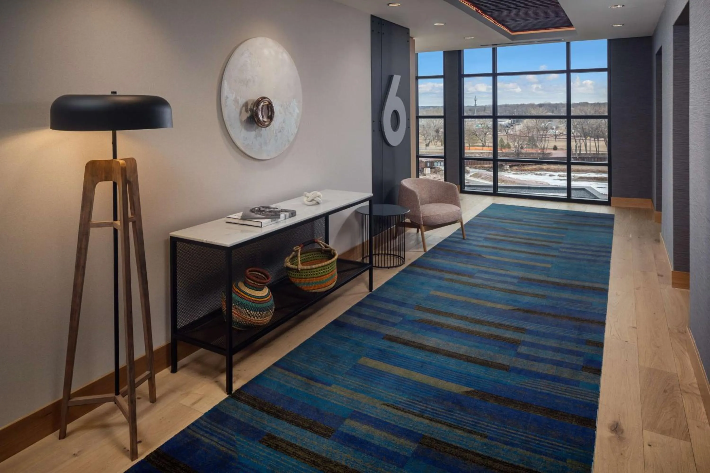 Lobby or reception in Canopy By Hilton Sioux Falls Downtown