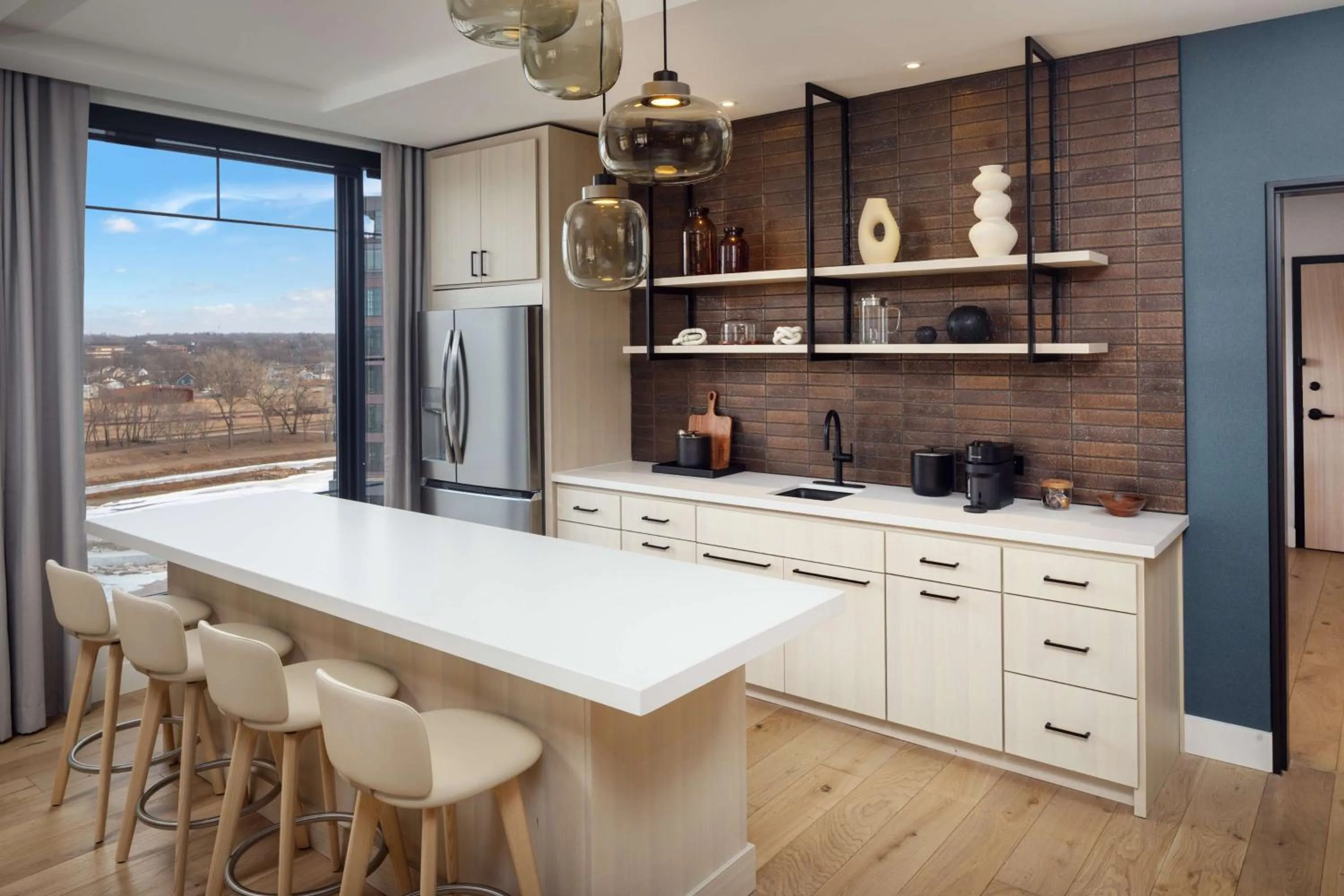 Kitchen or kitchenette in Canopy By Hilton Sioux Falls Downtown