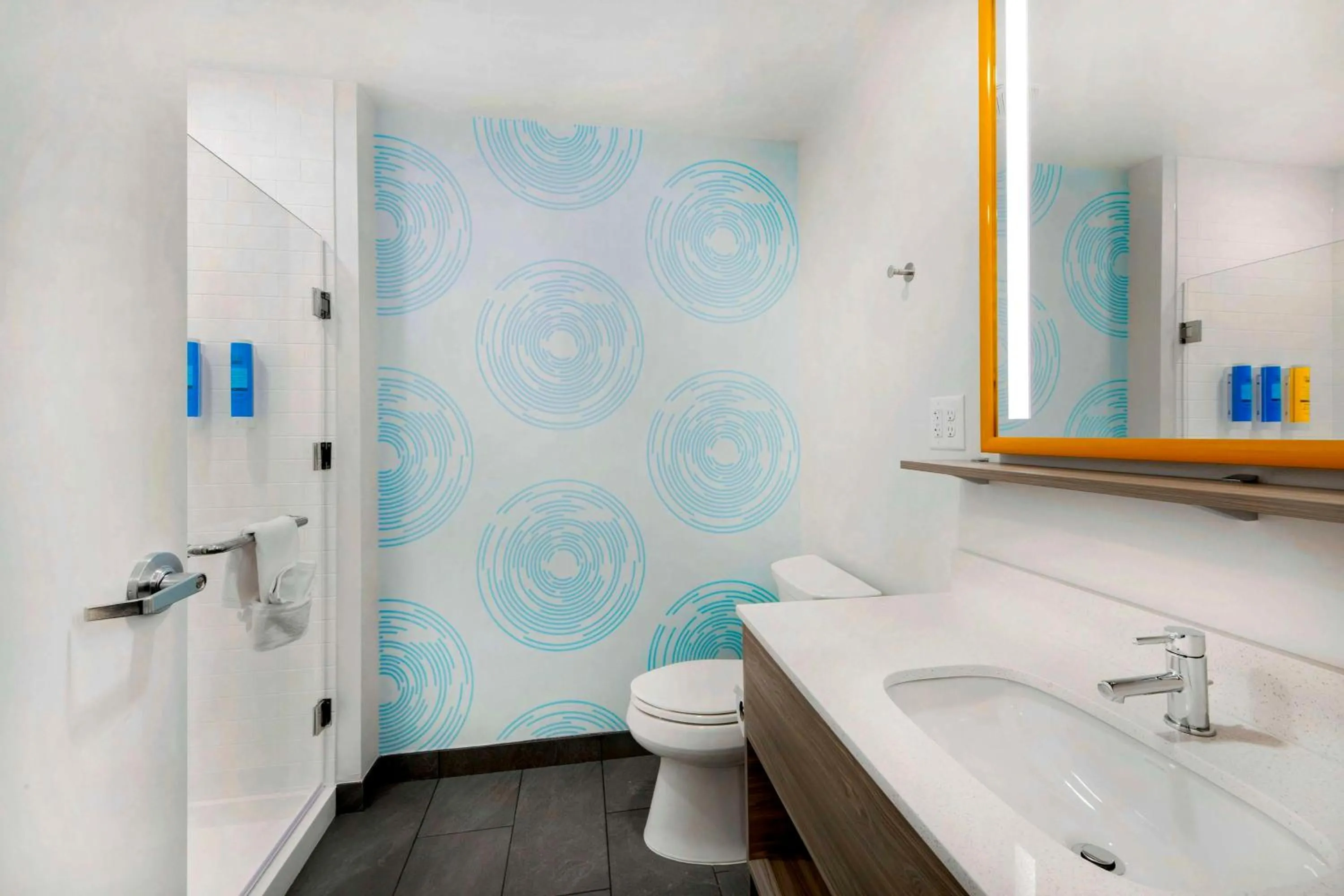 Shower in Tru by Hilton Wilmington Wrightsville Beach