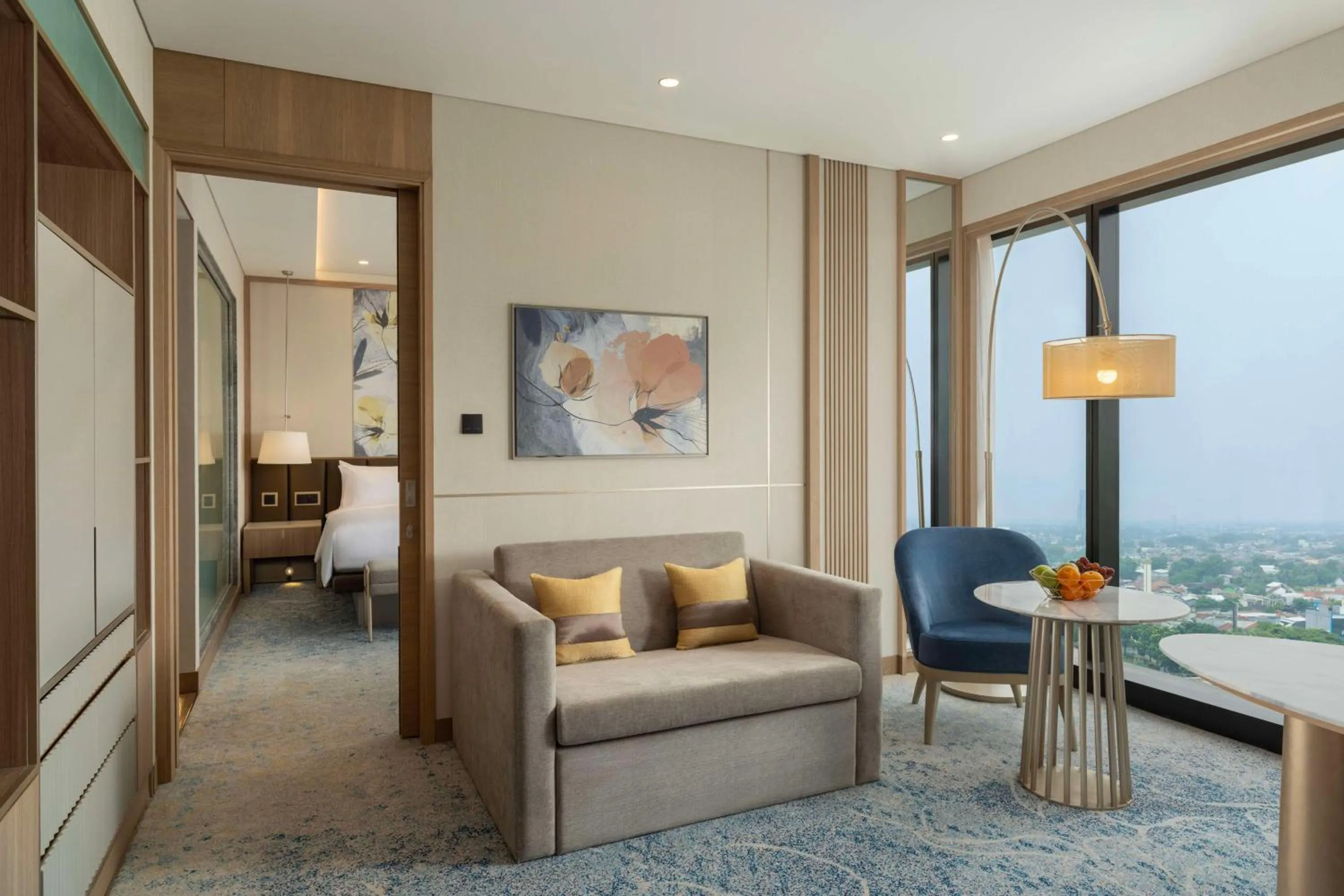 Living room in DoubleTree by Hilton Jakarta Bintaro Jaya