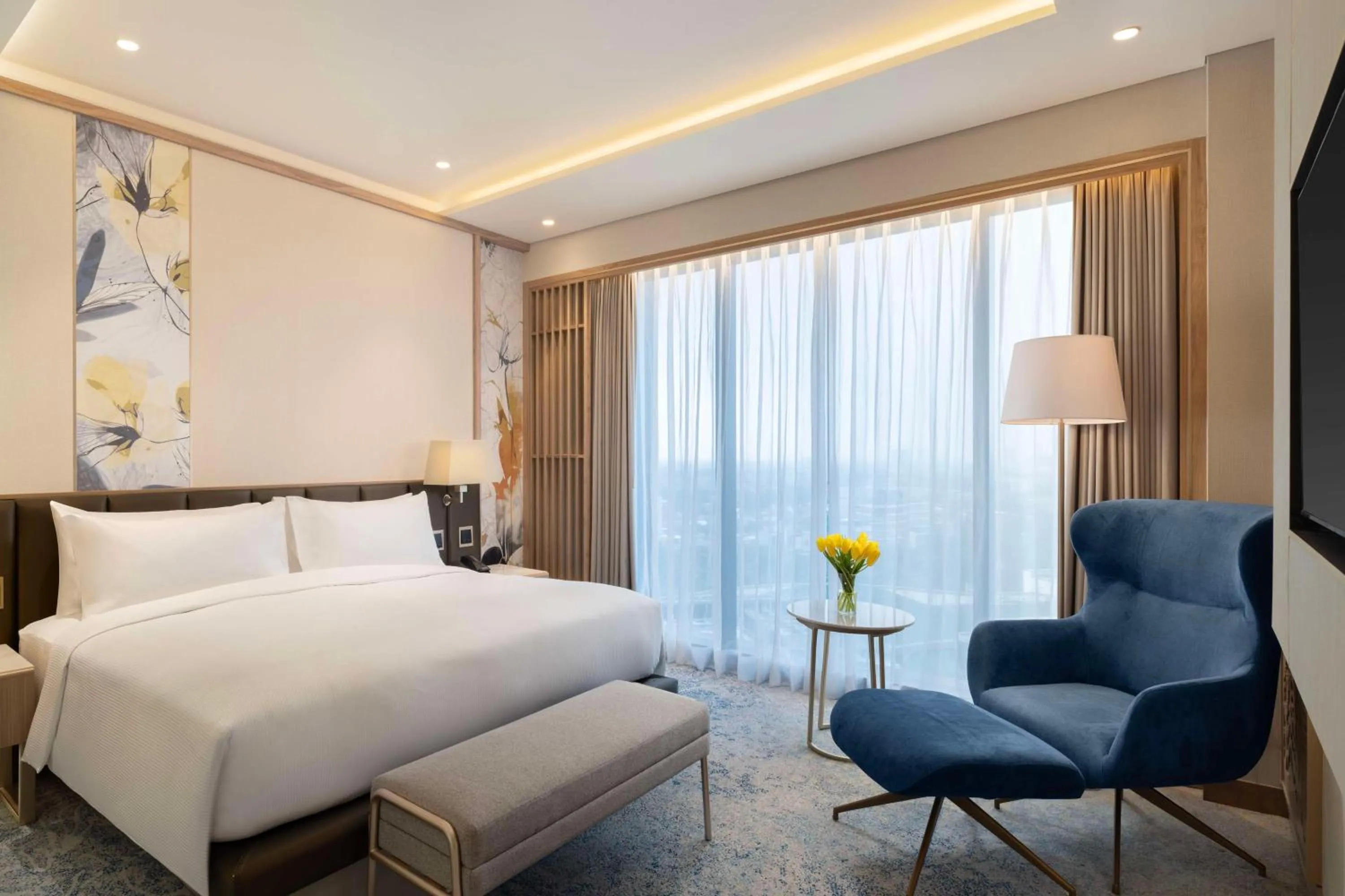Bed in DoubleTree by Hilton Jakarta Bintaro Jaya