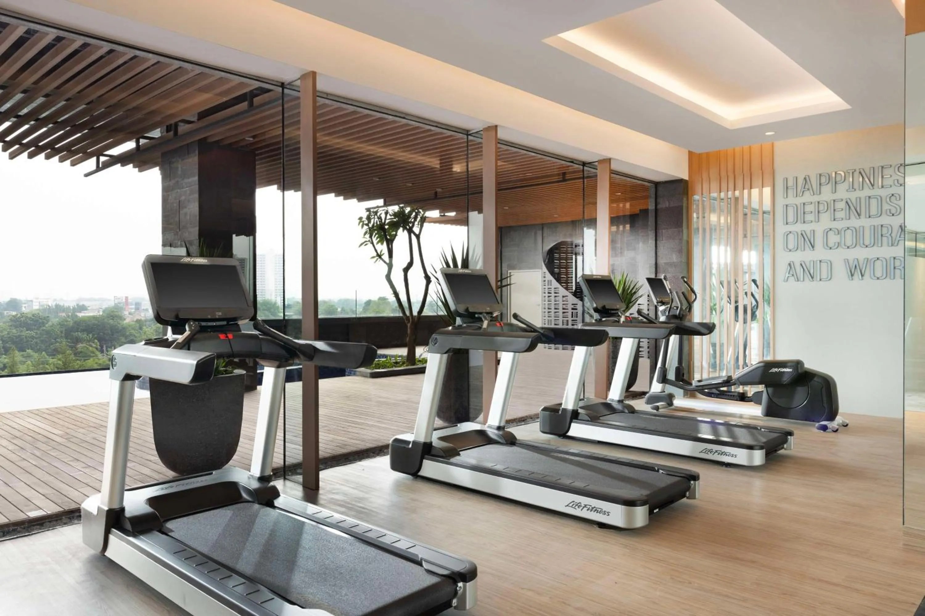 Fitness centre/facilities in DoubleTree by Hilton Jakarta Bintaro Jaya
