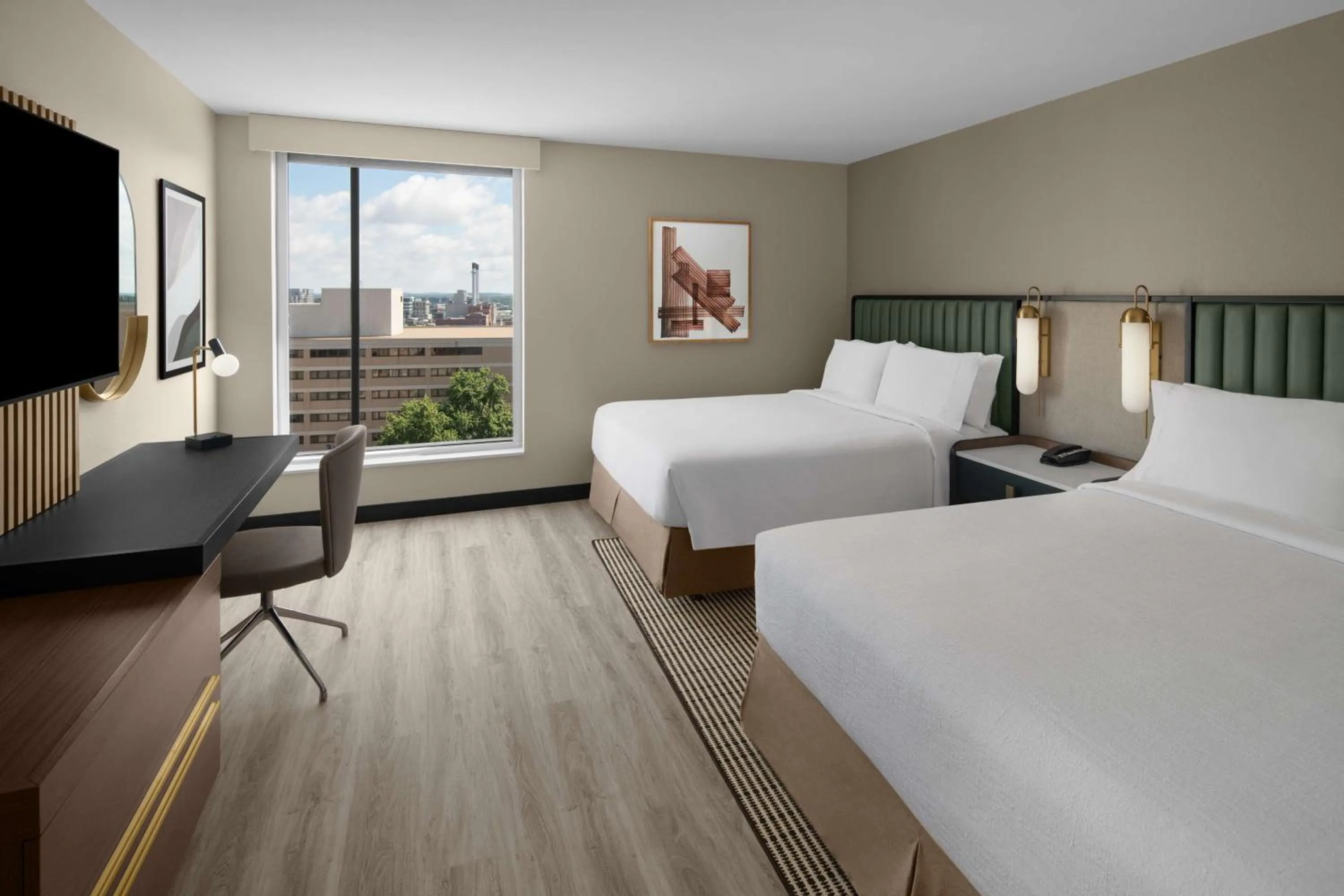 Bedroom, Bed in Embassy Suites By Hilton Madison Downtown