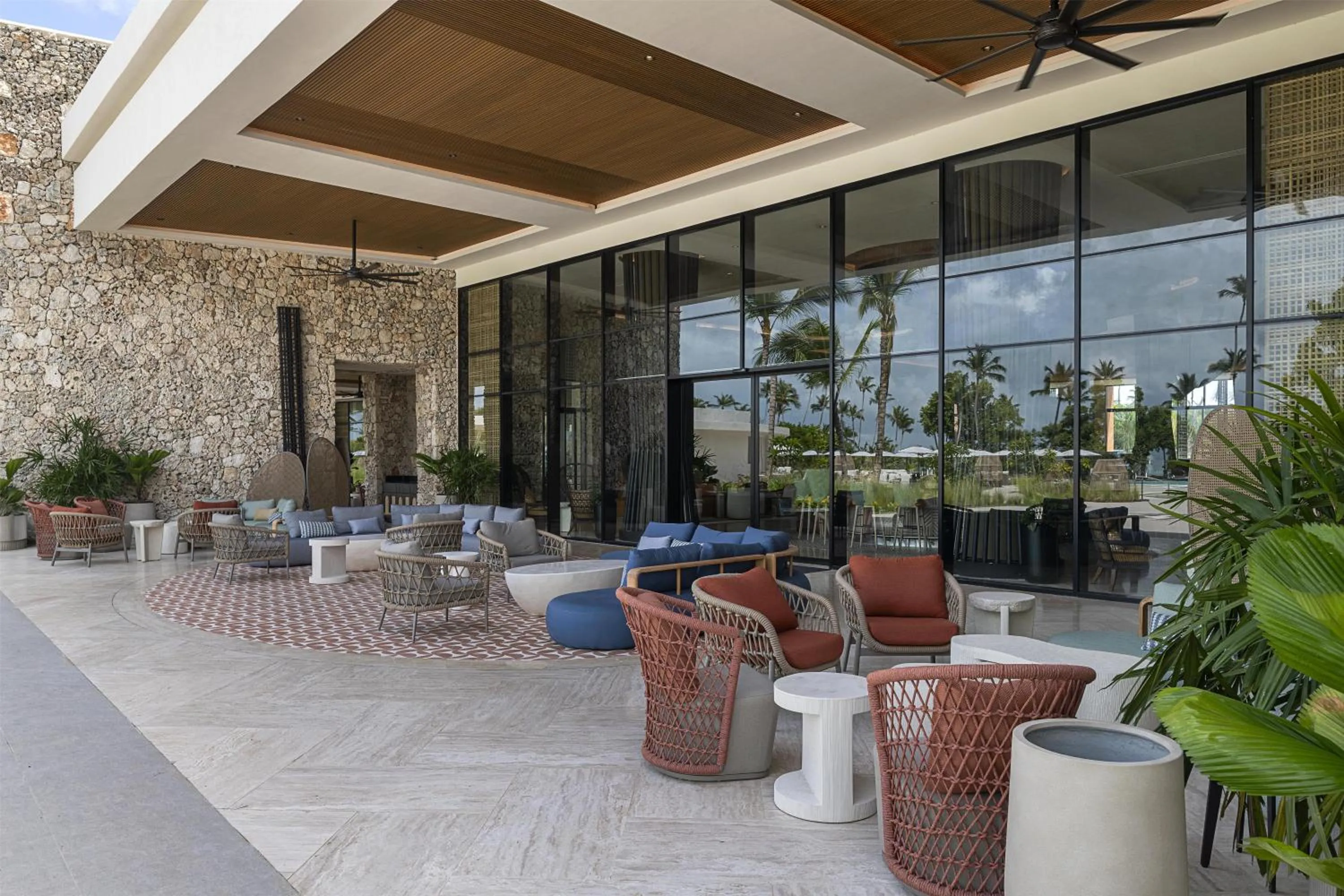 Patio in Zemi Miches Punta Cana All-Inclusive Resort, Curio by Hilton
