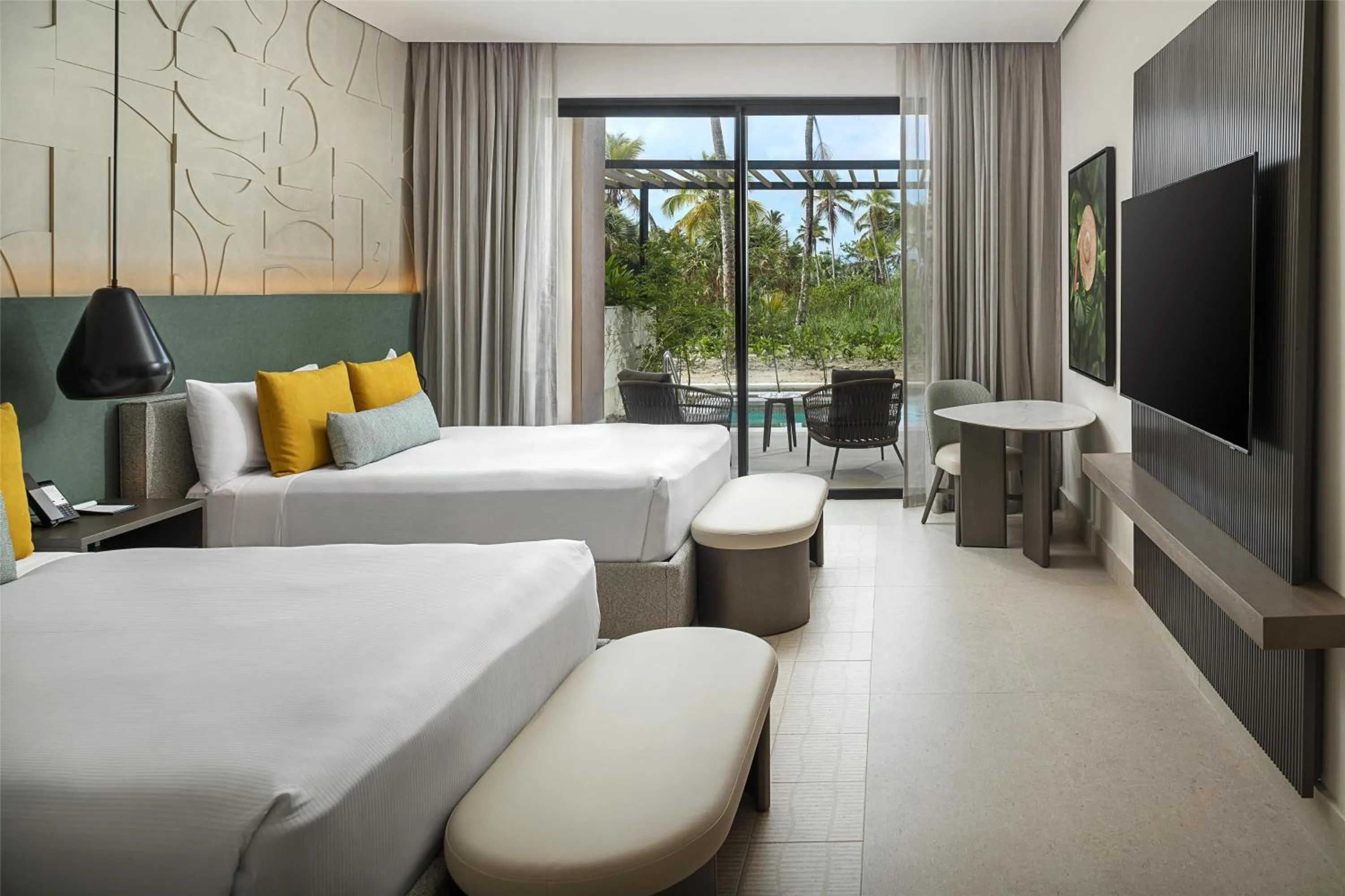 Bed in Zemi Miches Punta Cana All-Inclusive Resort, Curio by Hilton