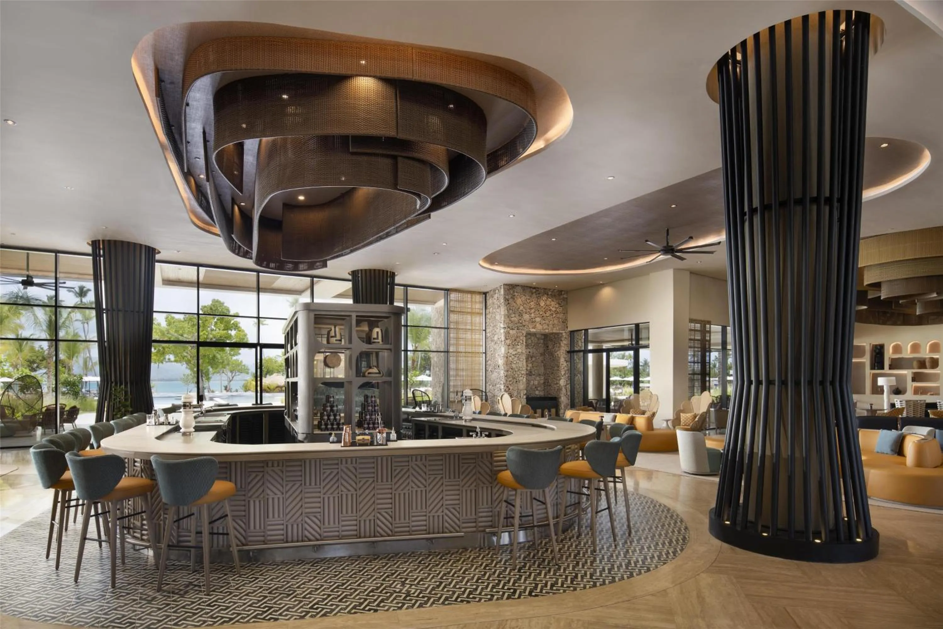 Lounge or bar in Zemi Miches Punta Cana All-Inclusive Resort, Curio by Hilton