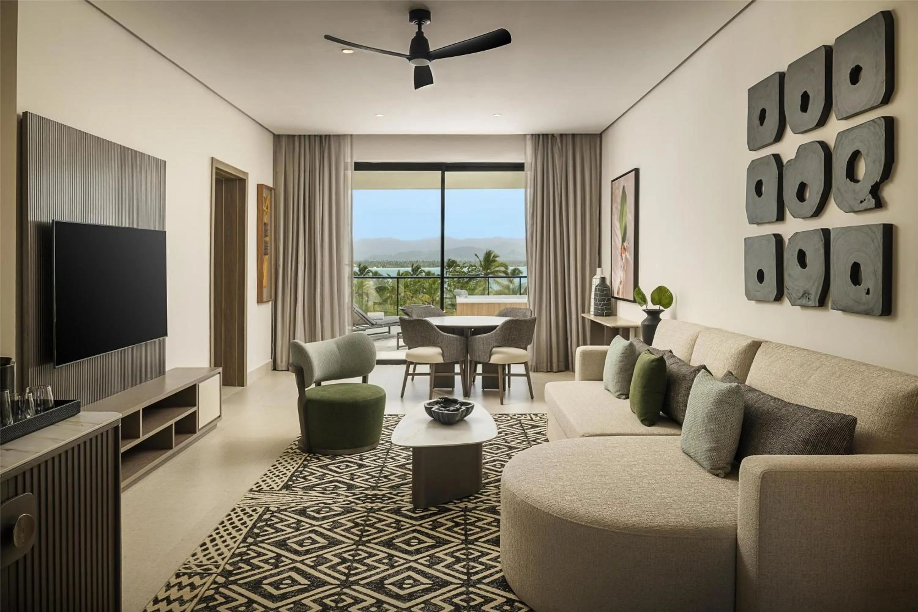 Living room in Zemi Miches Punta Cana All-Inclusive Resort, Curio by Hilton