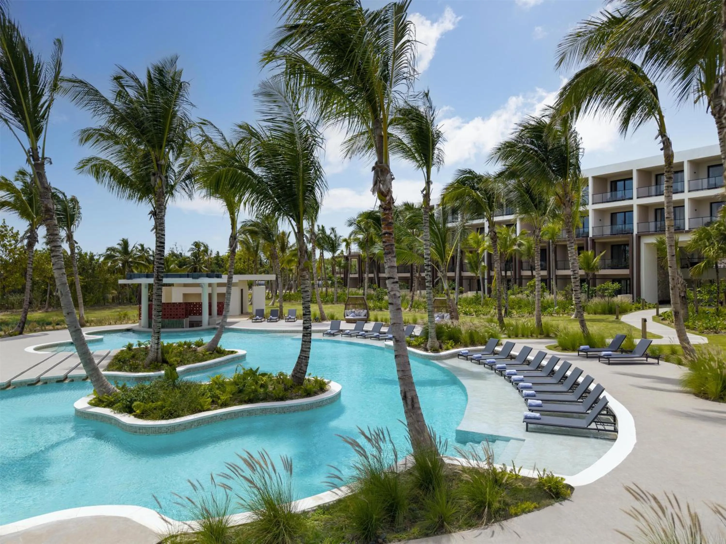 Pool view in Zemi Miches Punta Cana All-Inclusive Resort, Curio by Hilton