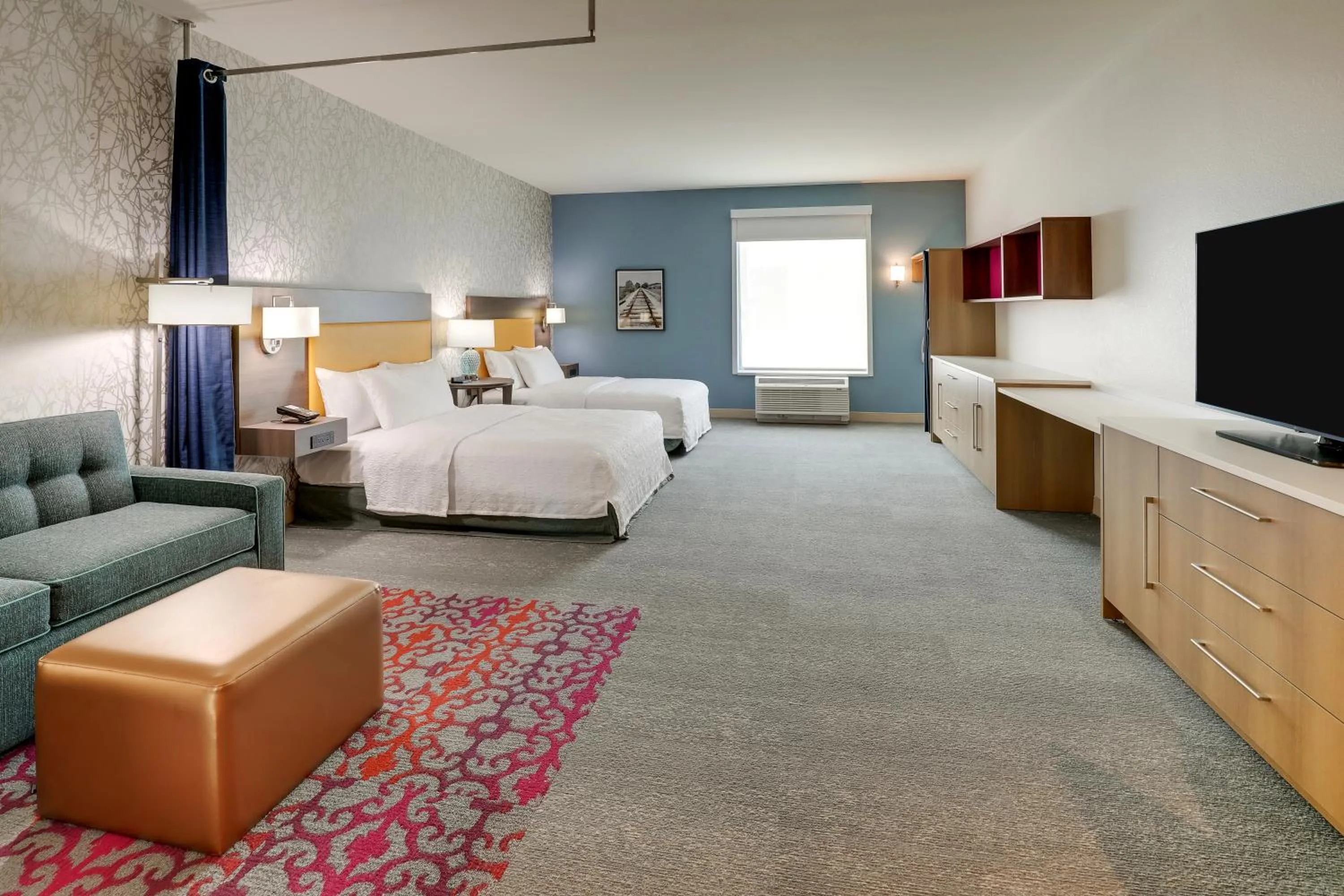 Photo of the whole room, Bed in Home2 Suites By Hilton Sanford