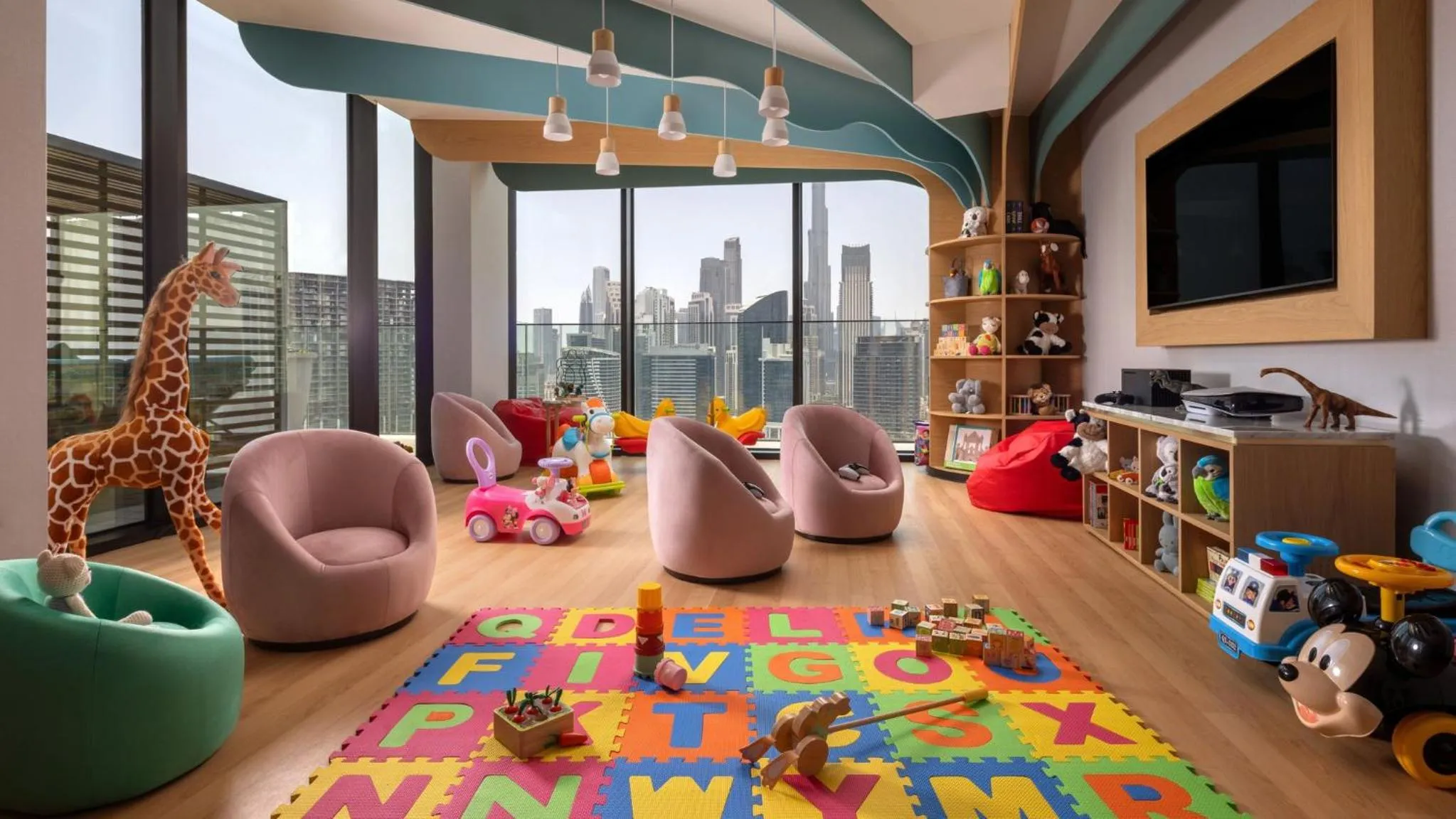 Fitness centre/facilities in InterContinental Residences Dubai Business Bay by IHG