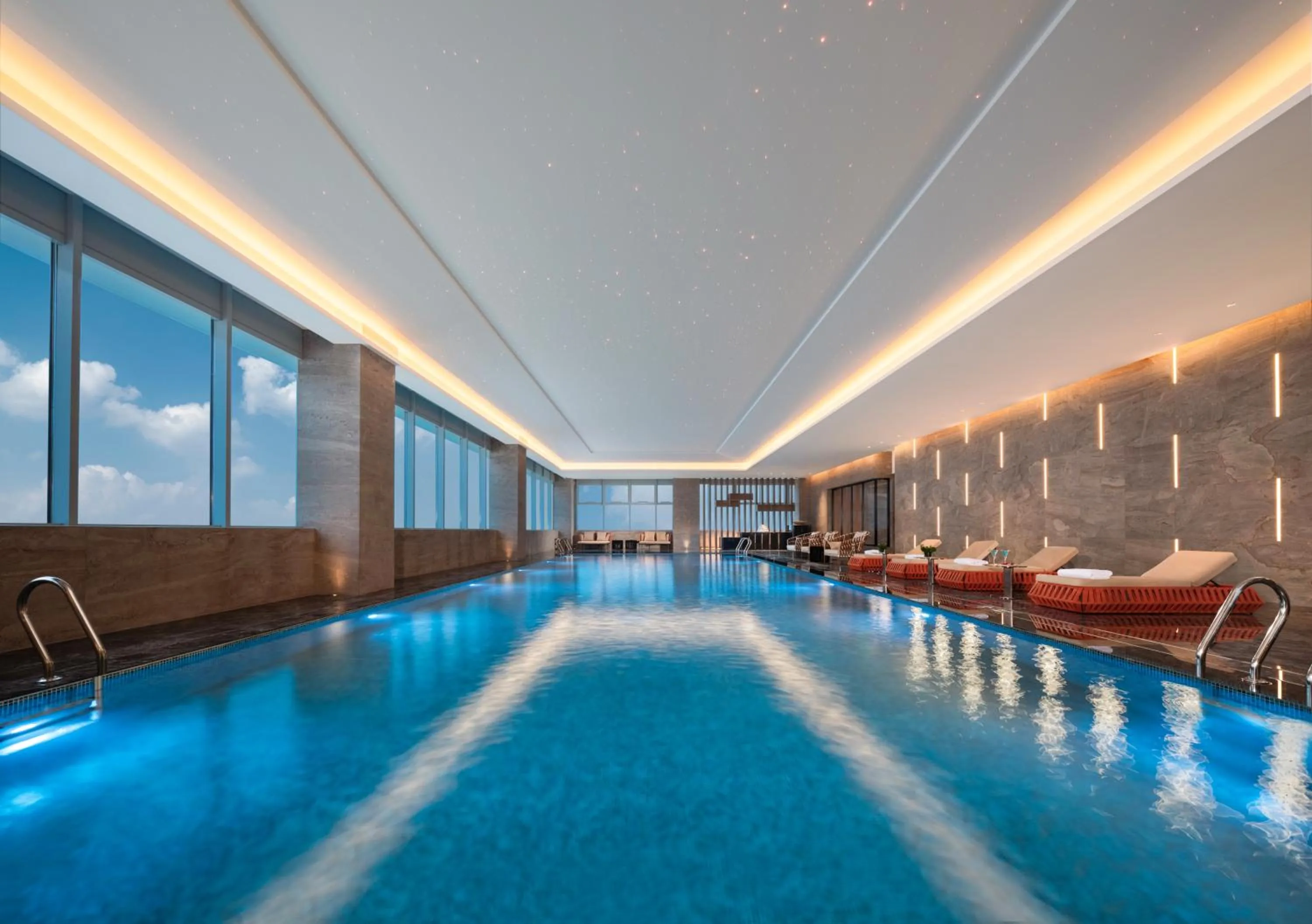 Pool view in Holiday Inn Shijiazhuang High-tech Zone by IHG