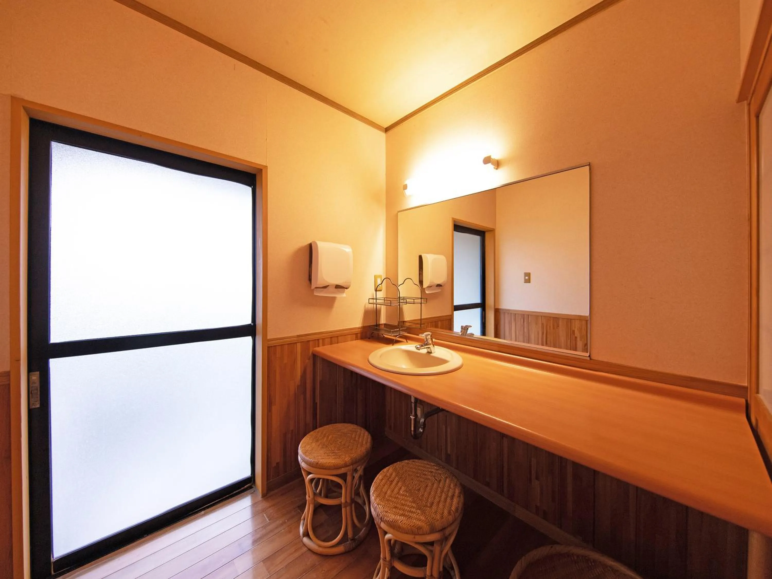Bathroom in Yufuin Onsen Ryokan Hananomai