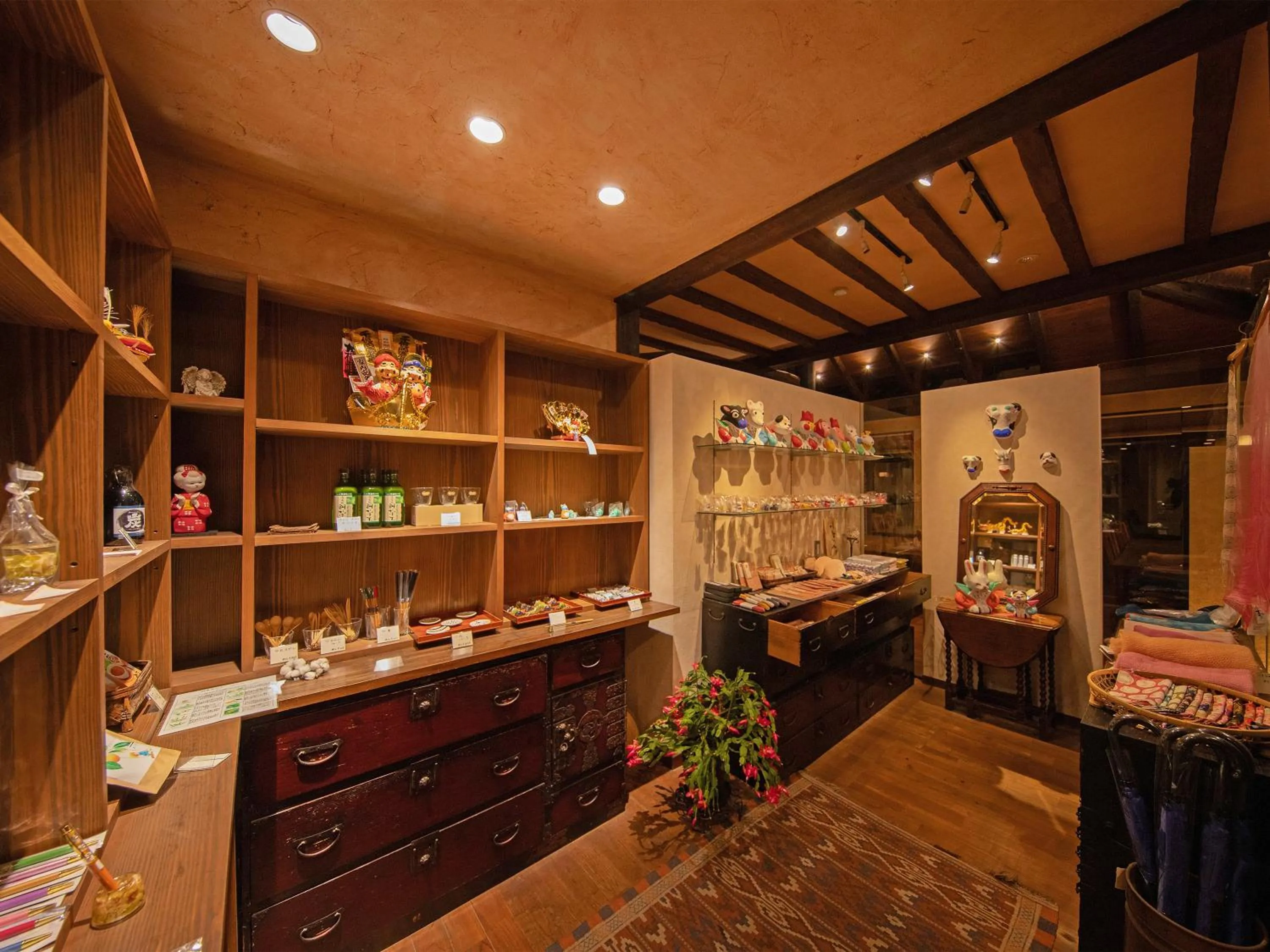 Lobby or reception in Yufuin Onsen Ryokan Hananomai