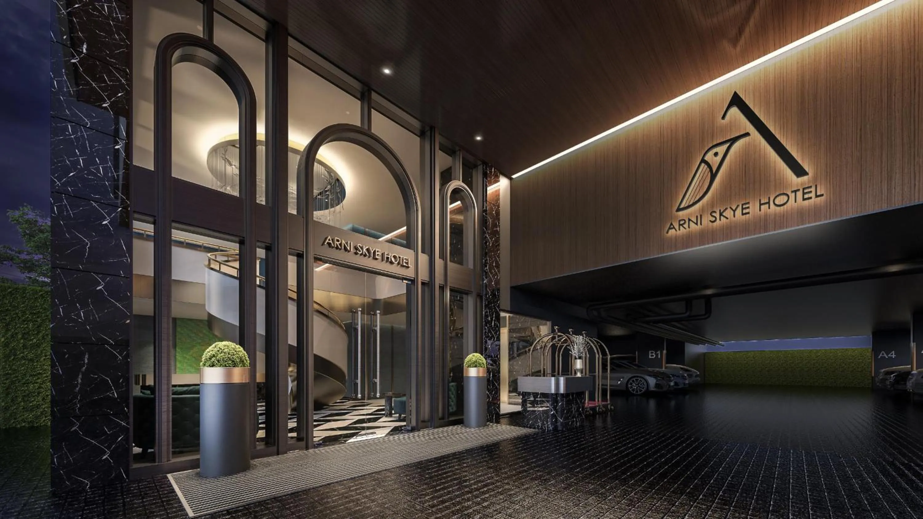 Property building in ARNI Skye Hotel